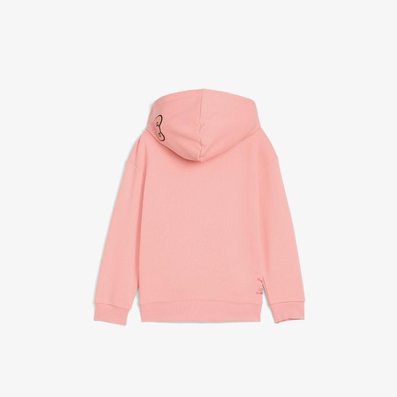 Puma Hello Kitty & Friends Graphic Çocuk Kırmızı Sweatshirt
