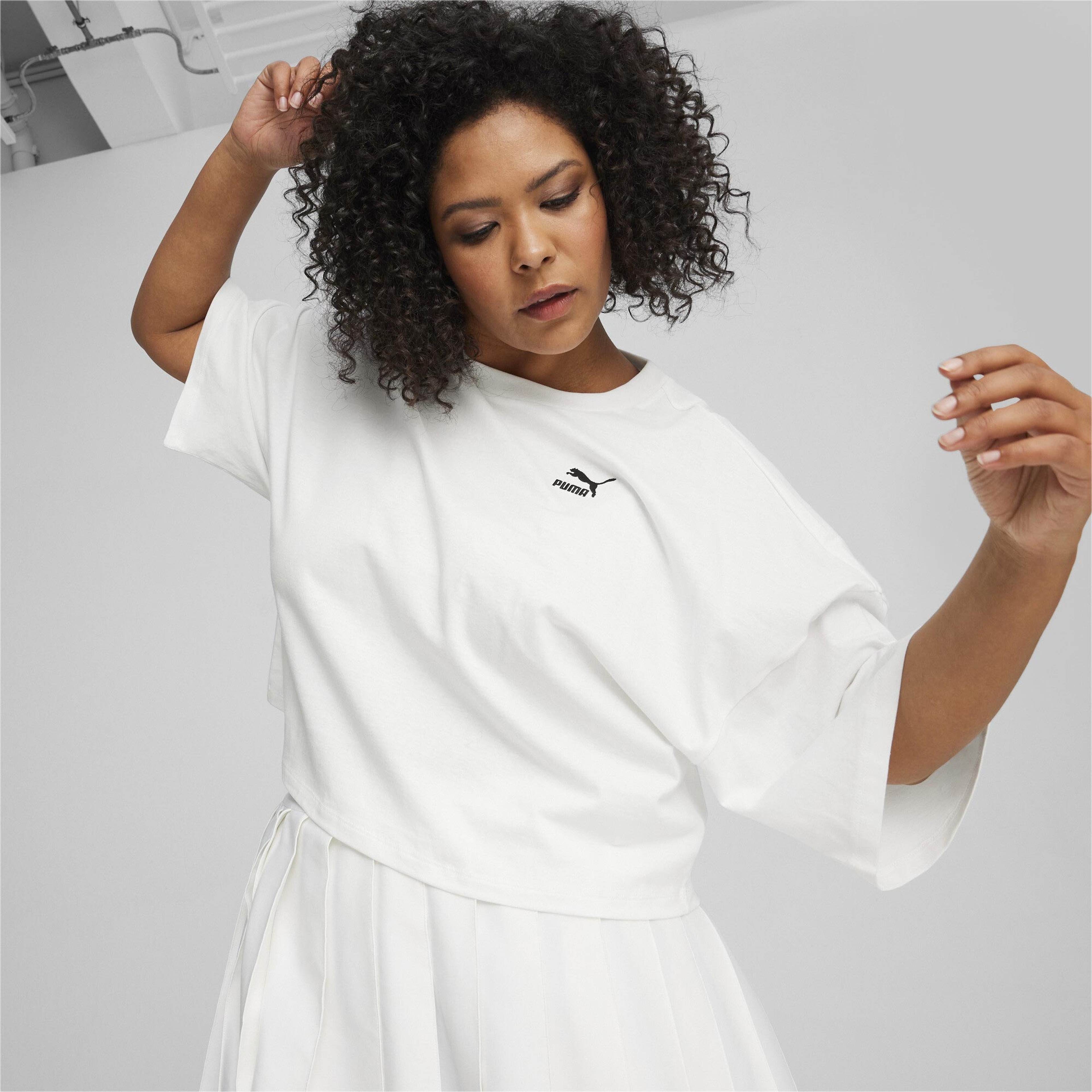 Puma Better Classics Kadın Beyaz T-Shirt