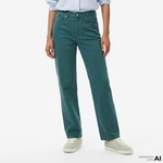 Kadın Straight Fit Mavi Jean