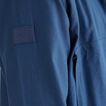 GANT Erkek Mavi Oversize Fit Fermuarlı Logolu Gömlek