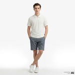 Nautica Erkek Gri Slim Fit Şort