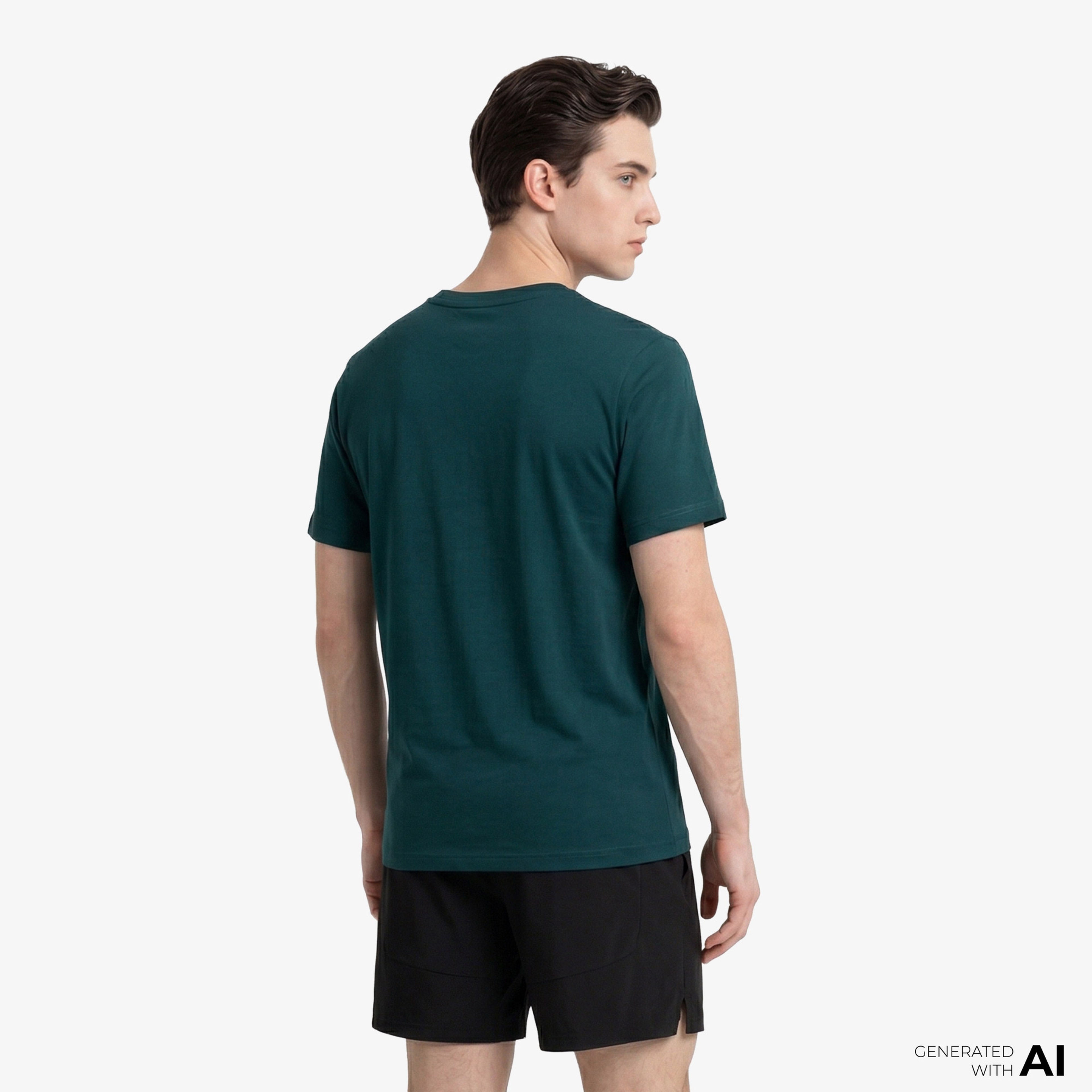Puma Graphic Erkek Yeşil T-Shirt