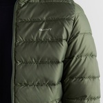 GANT Erkek Yeşil Regular Fit Dik Yaka Kaz Tüyü Mont