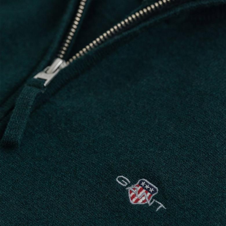 GANT Erkek Yeşil Regular Fit  Yün Hırka