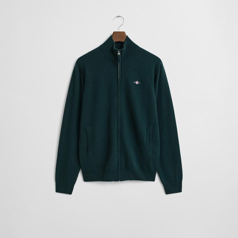 GANT Erkek Yeşil Regular Fit  Yün Hırka