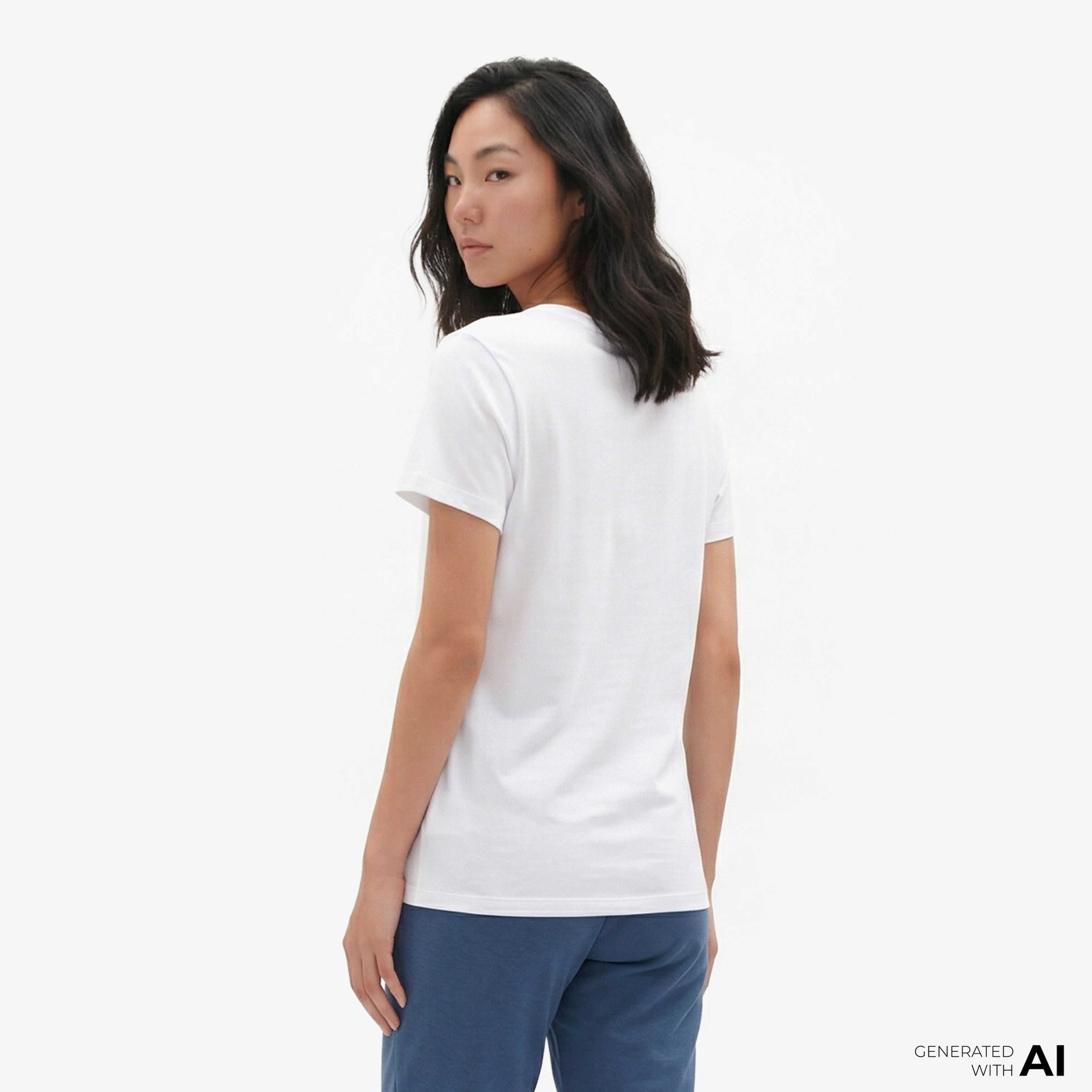 Puma Essential No. 1 Logo Kadın Beyaz T-Shirt