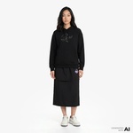 Puma Essential Script Comfort  FL Kadın Siyah Sweatshirt