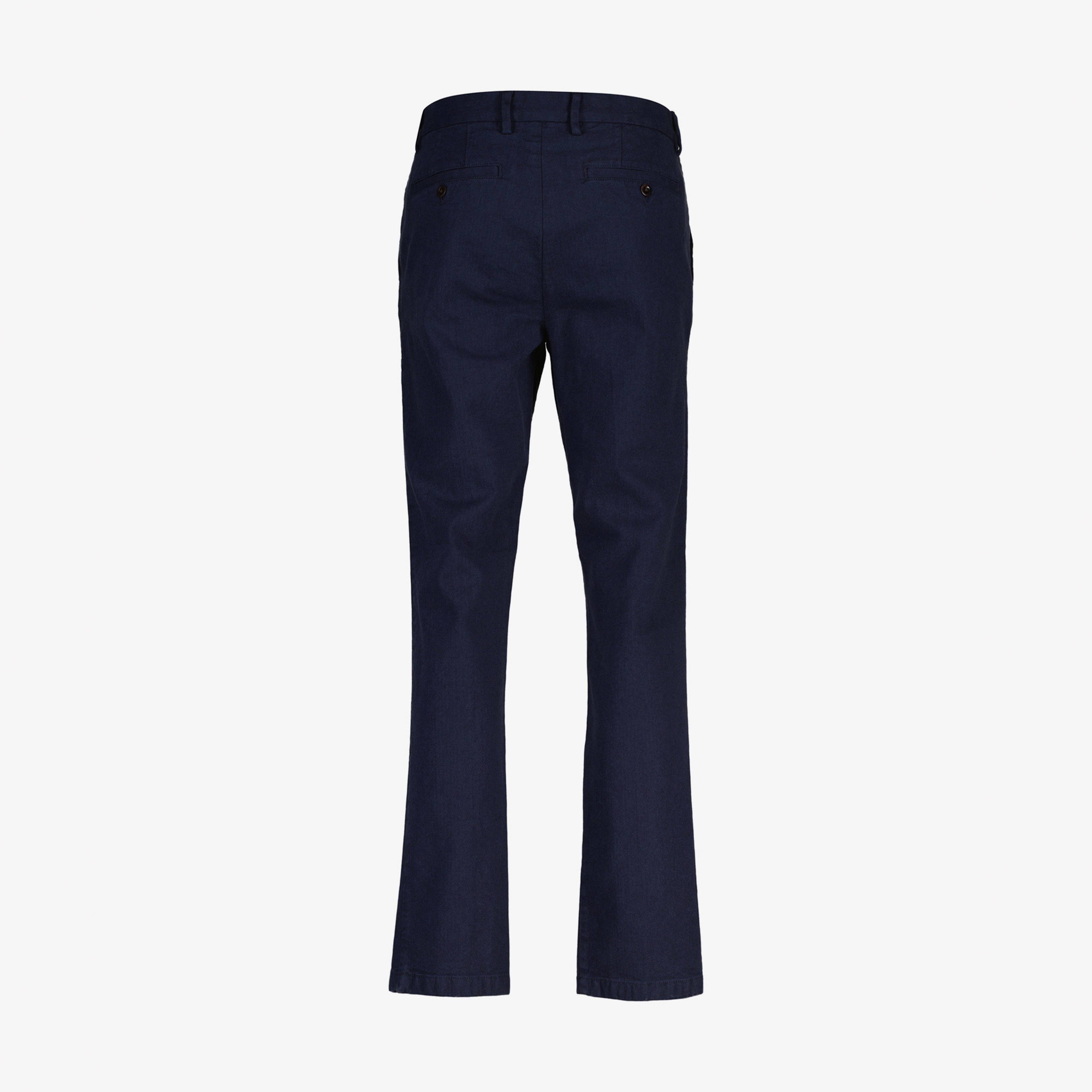 GANT Erkek Lacivert Slim Fit Casual Herringbone Pantolon