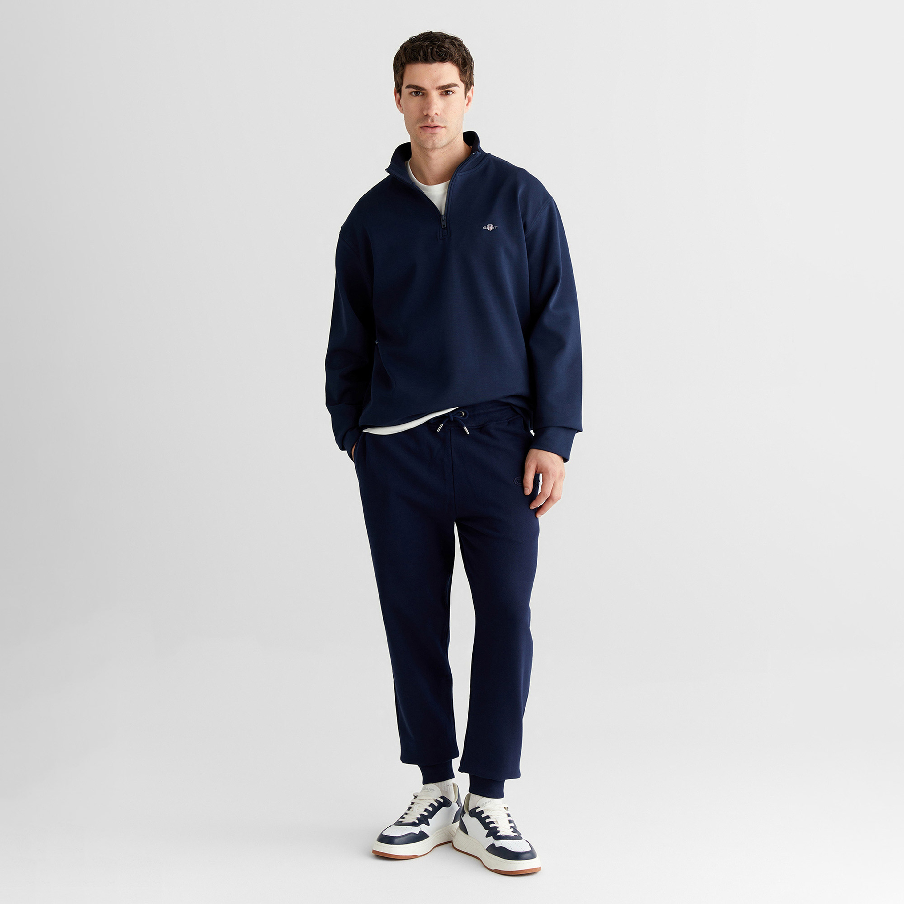 GANT Erkek Lacivert Regular Fit Eşofman Altı