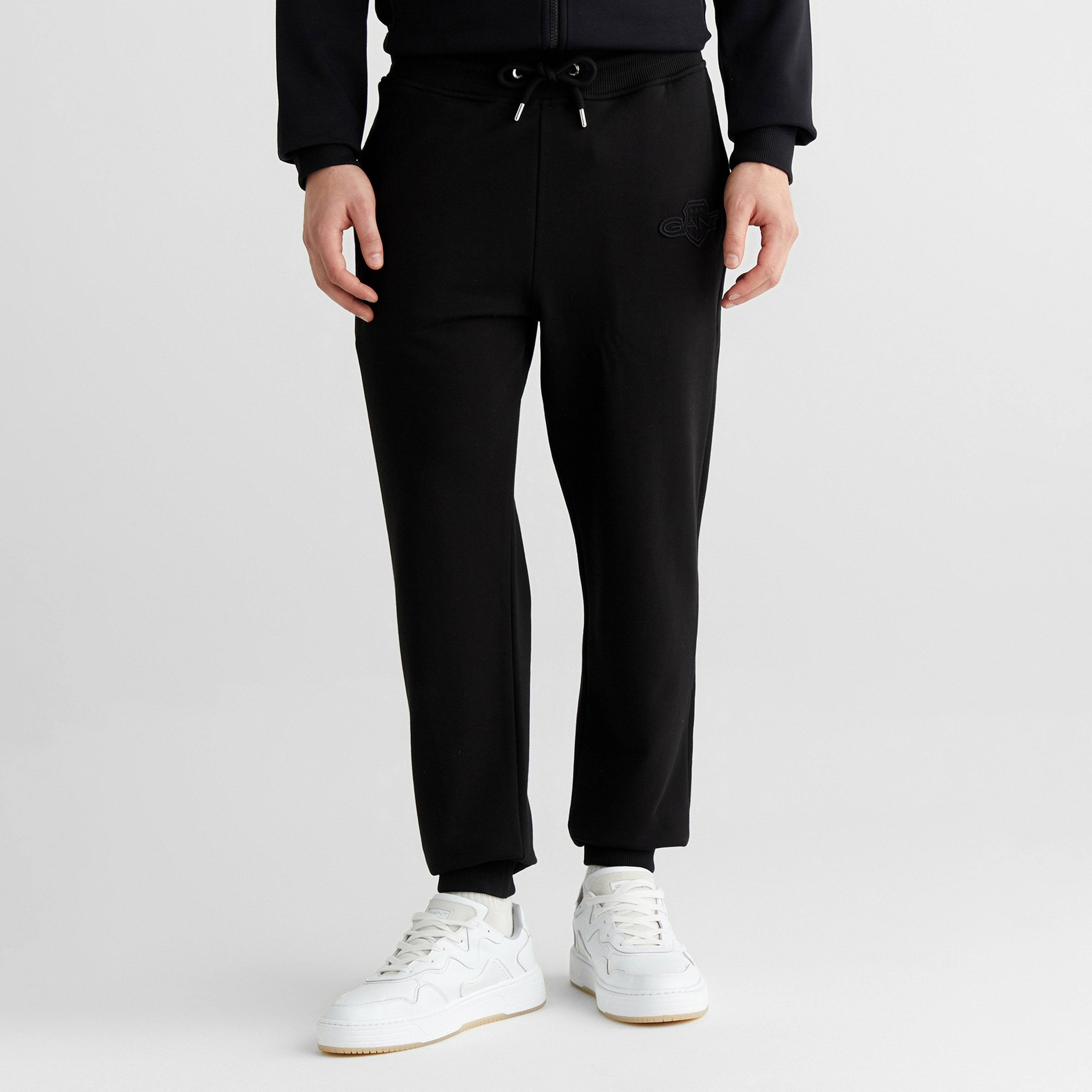 GANT Erkek Siyah Regular Fit Eşofman Altı