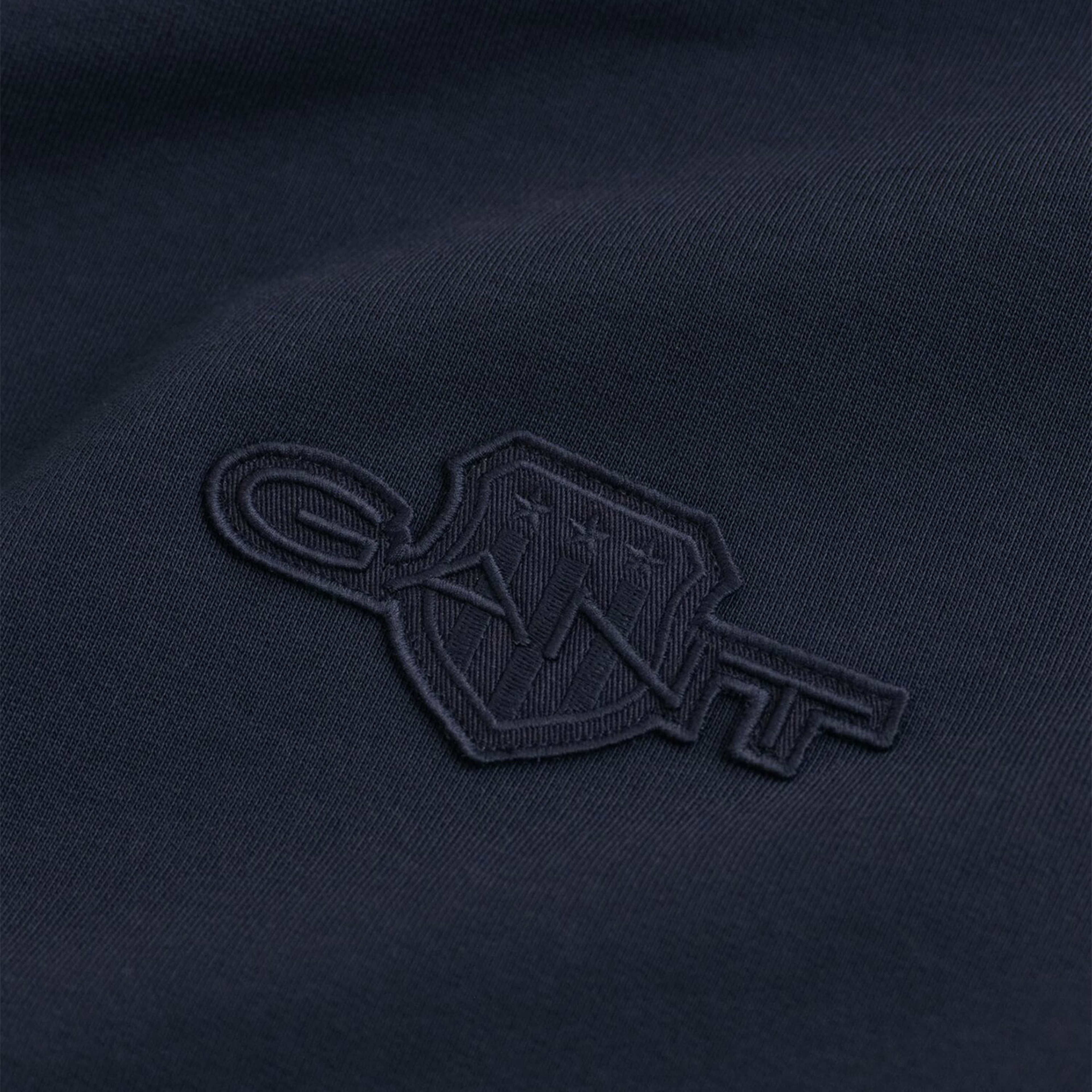 GANT Erkek Lacivert Regular Fit Bisiklet Yaka Sweatshirt