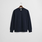 GANT Erkek Lacivert Regular Fit Bisiklet Yaka Sweatshirt