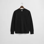 GANT Erkek Siyah Regular Fit Bisiklet Yaka Sweatshirt