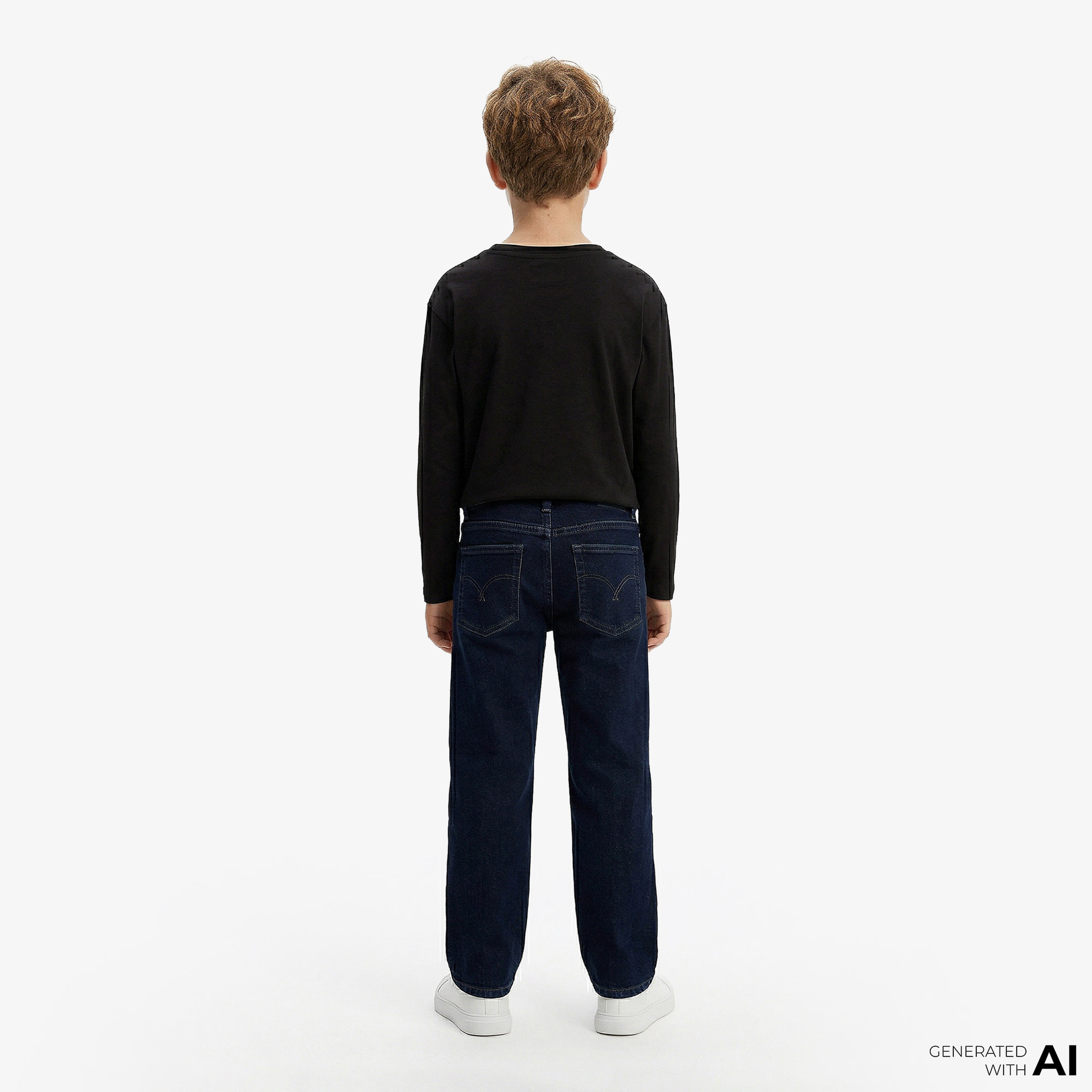 Calvin Klein Logo Çocuk Siyah T-Shirt