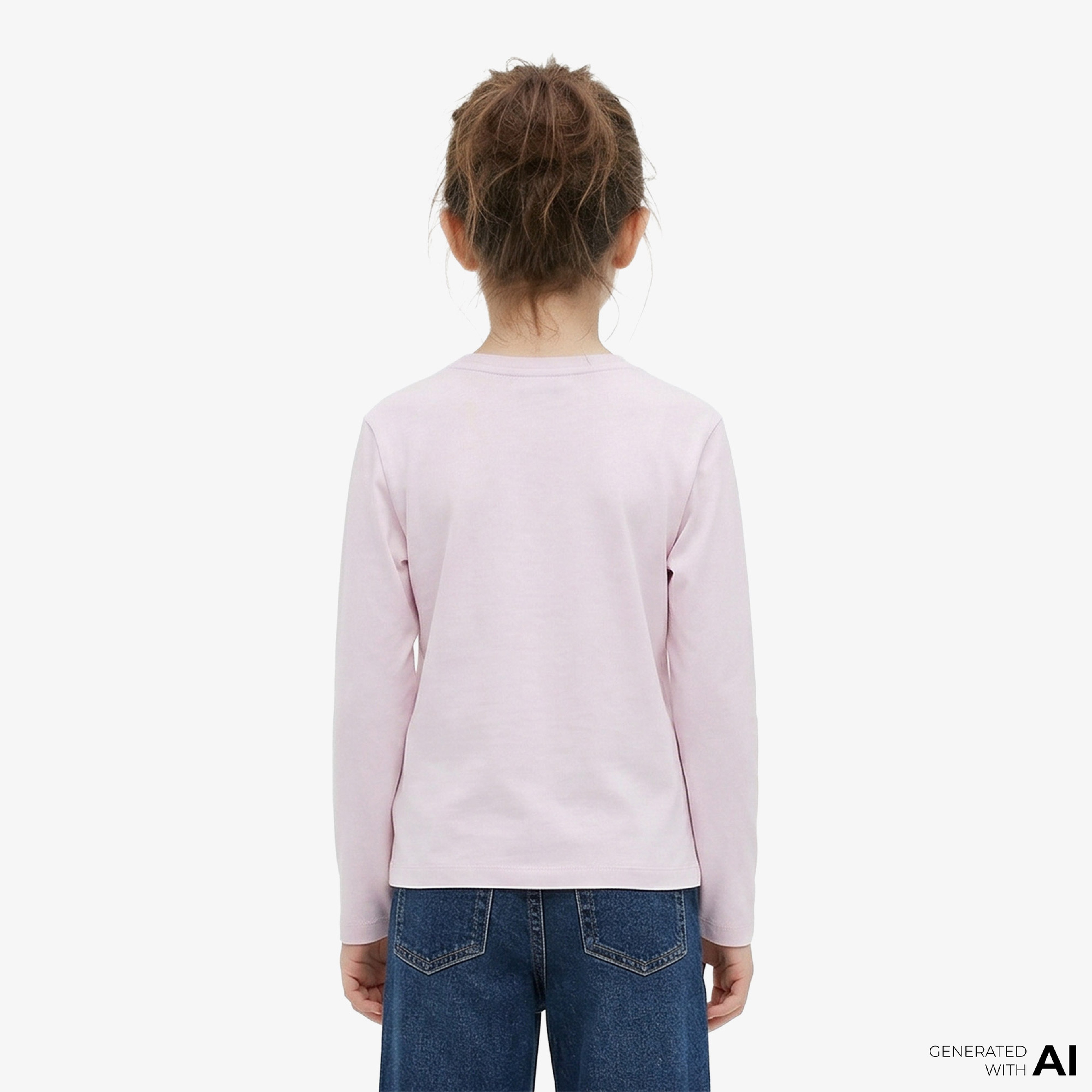 Calvin Klein Logo Çocuk Pembe T-Shirt