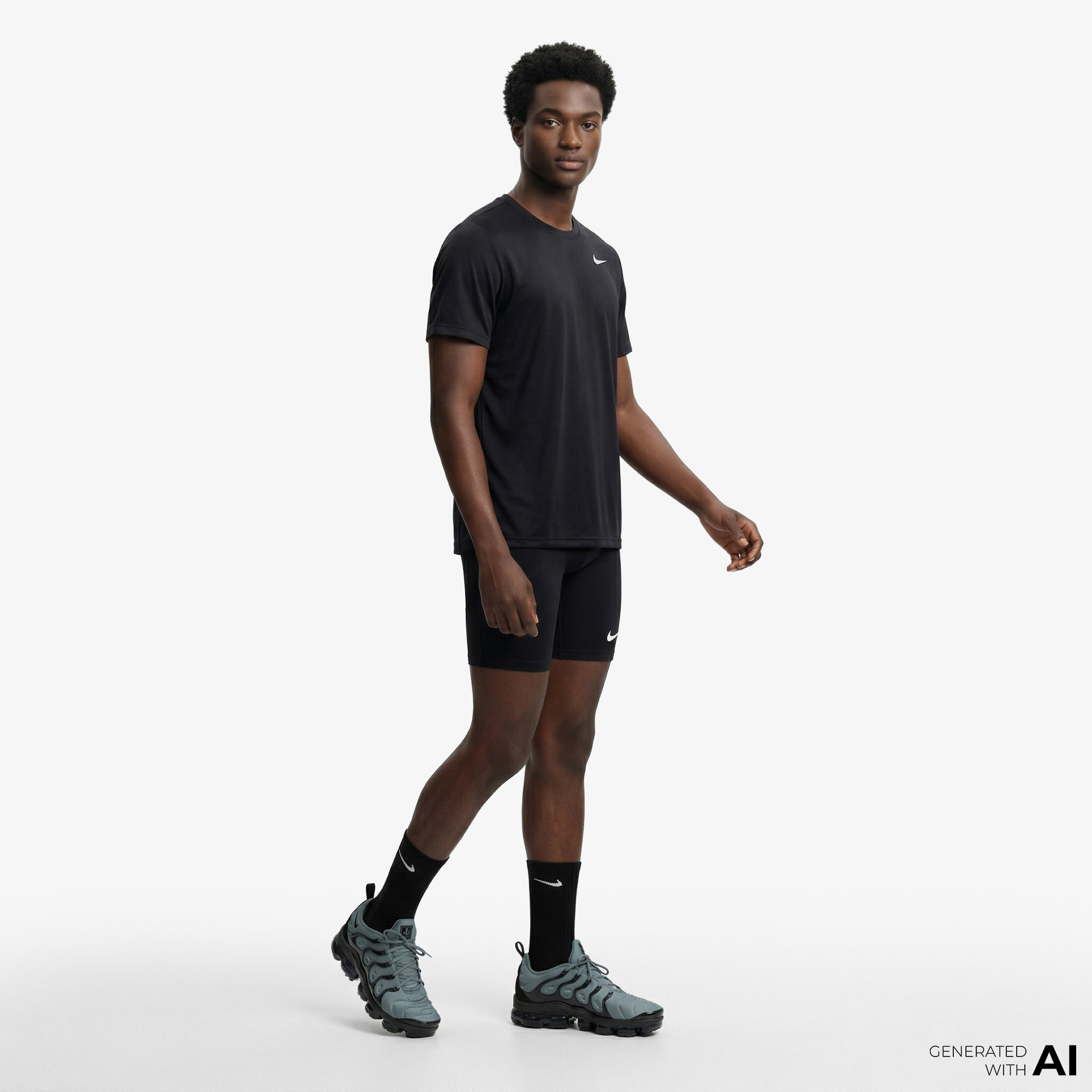 Nike Pro Dri-Fit Çocuk Siyah Tayt