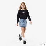 Calvin Klein Monologo Çocuk Siyah Triko
