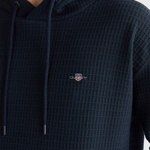 GANT Erkek Lacivert Regular Fit Kapüşonlu Sweatshirt