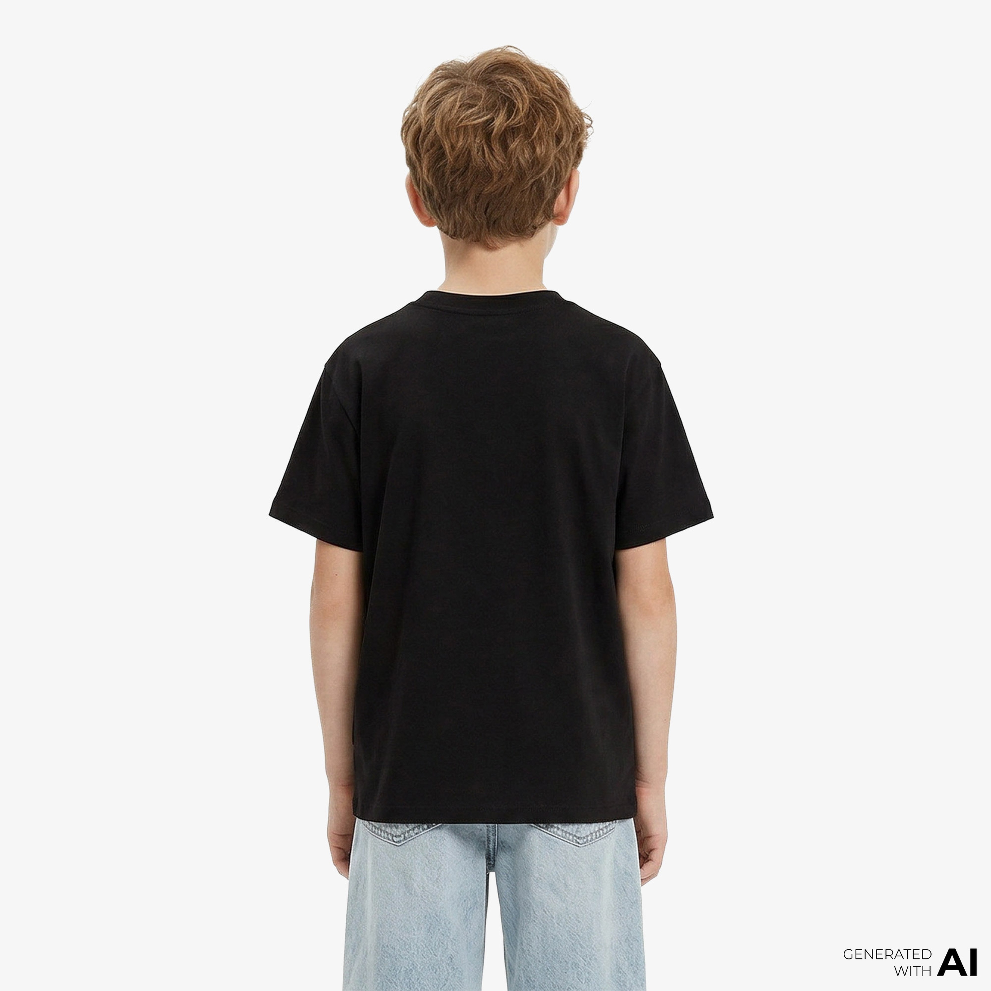 Calvin Klein Festive Graphic Çocuk Siyah T-Shirt