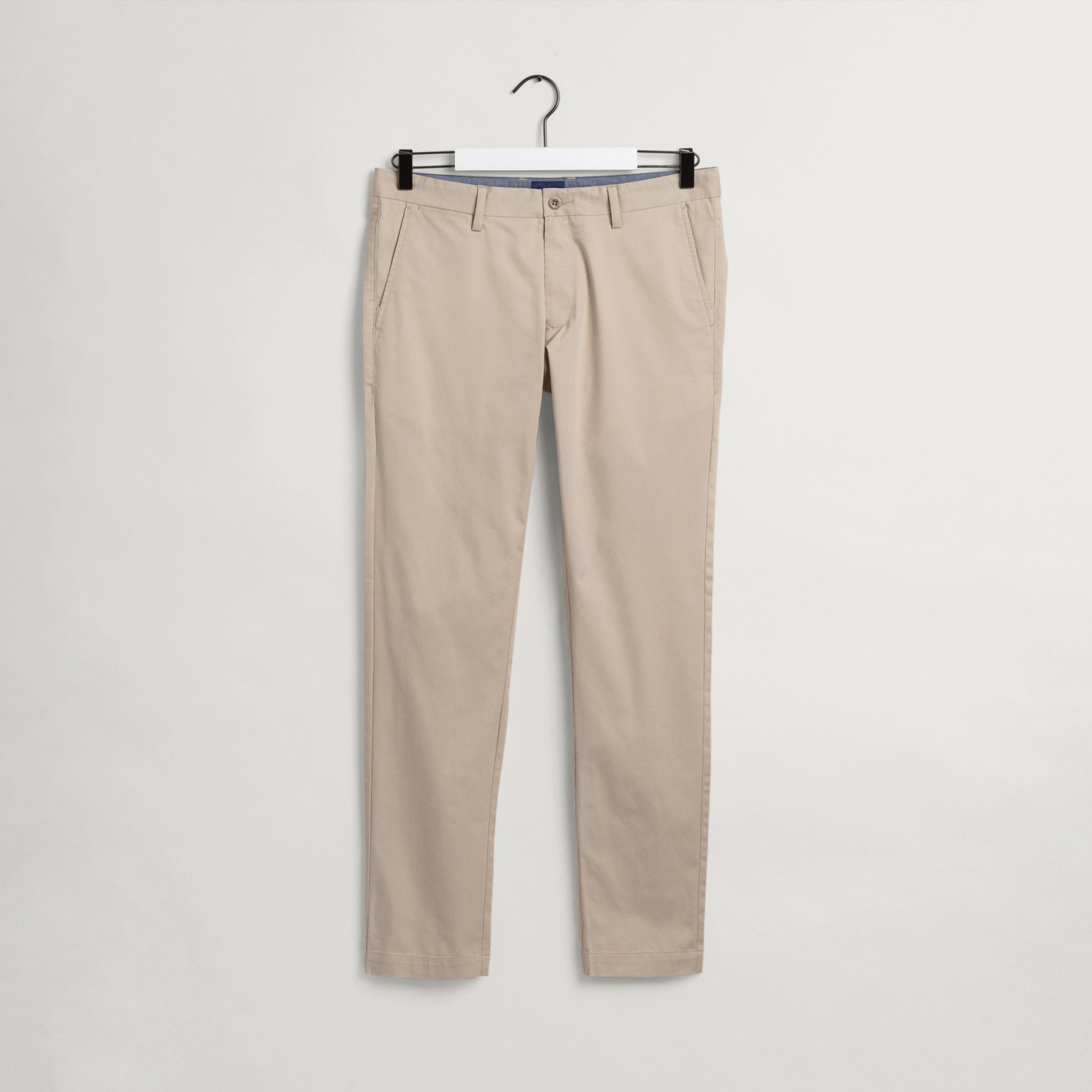 GANT Erkek Bej Slim Fit Hallden Pantolon