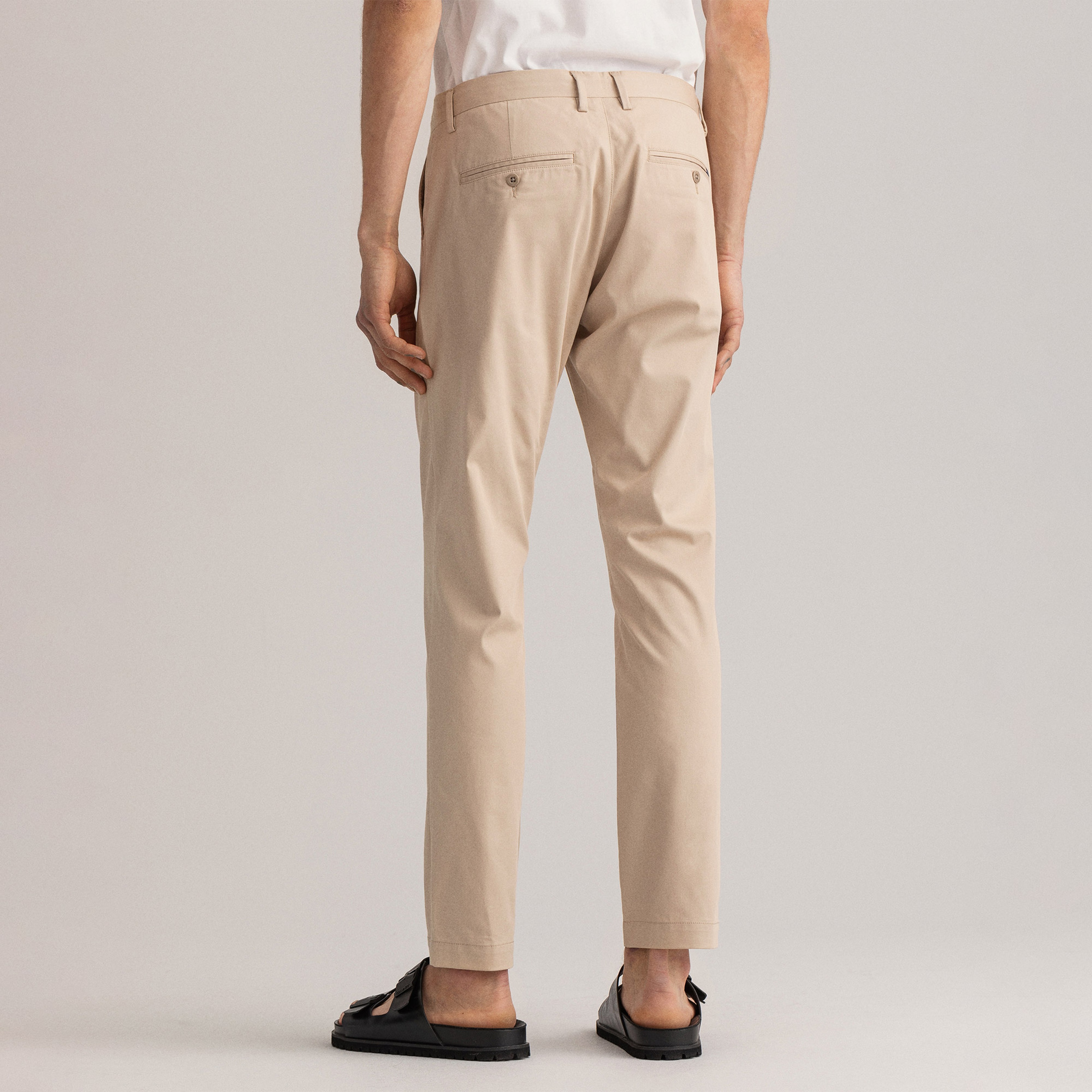 GANT Erkek Bej Slim Fit Hallden Pantolon