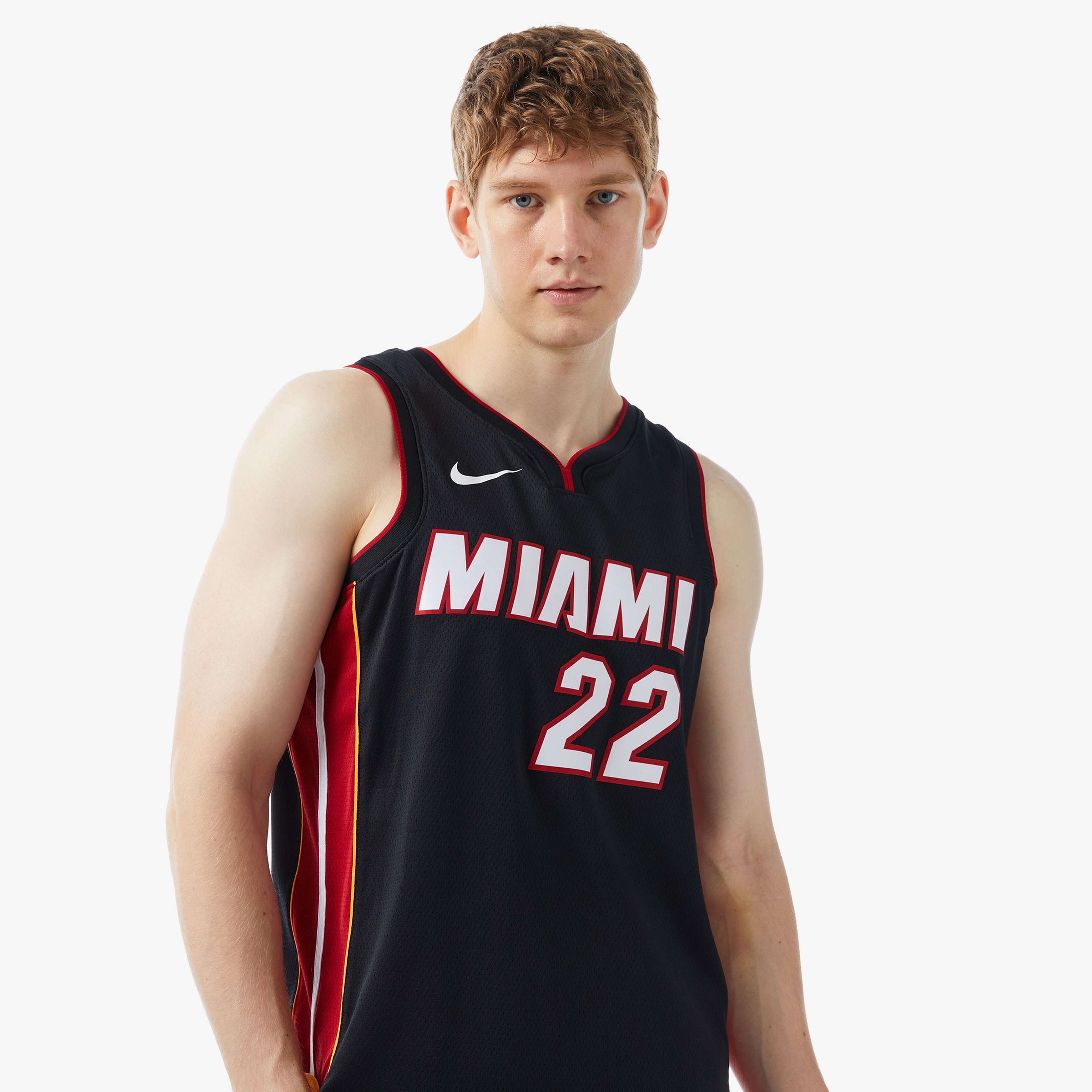 Nike Miami Heat Icon Erkek Siyah Basketbol Forması