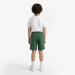 Lacoste Contrast Stripe Interlock Çocuk Yeşil Şort