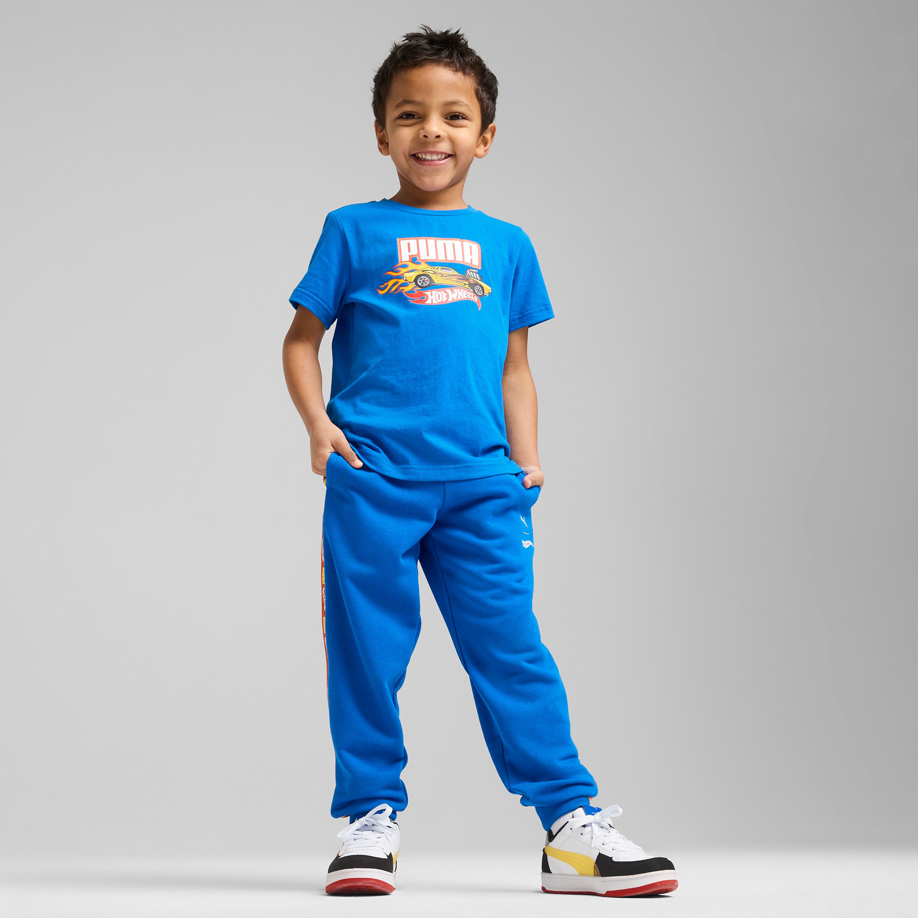 Puma X Hot Wheels Çocuk Lacivert T-Shirt