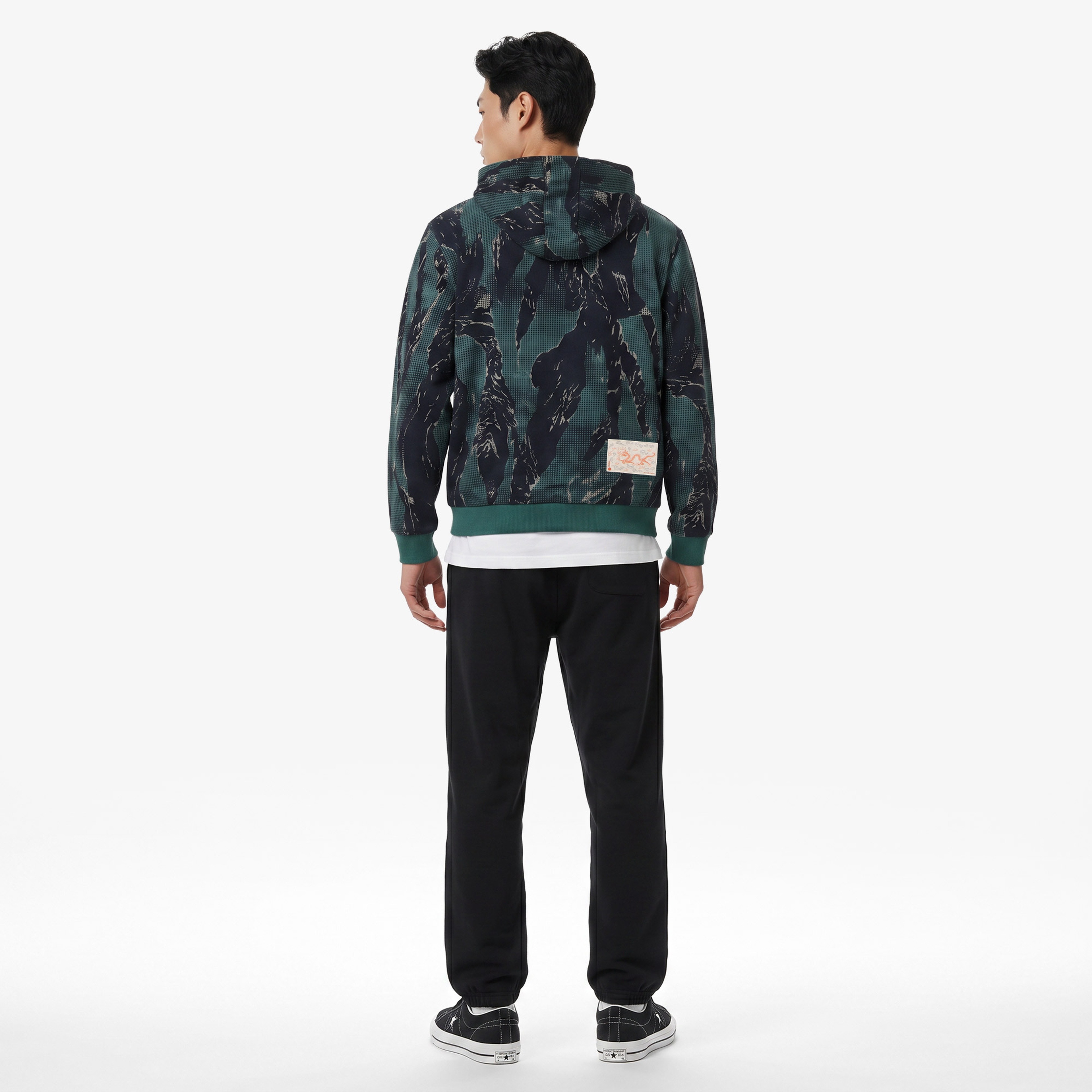 UNITED4 Essentials Erkek Yeşil Sweatshirt