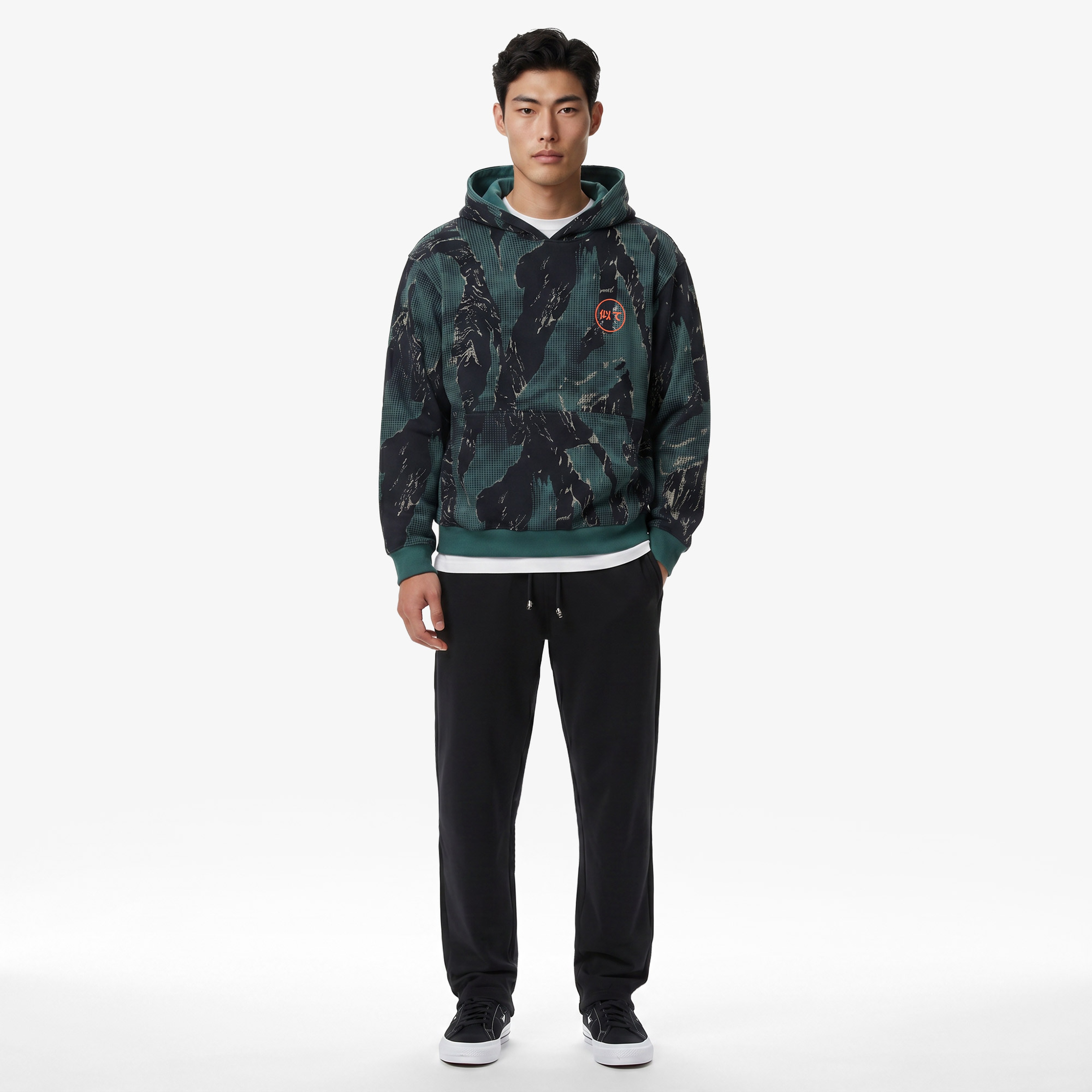 UNITED4 Essentials Erkek Yeşil Sweatshirt