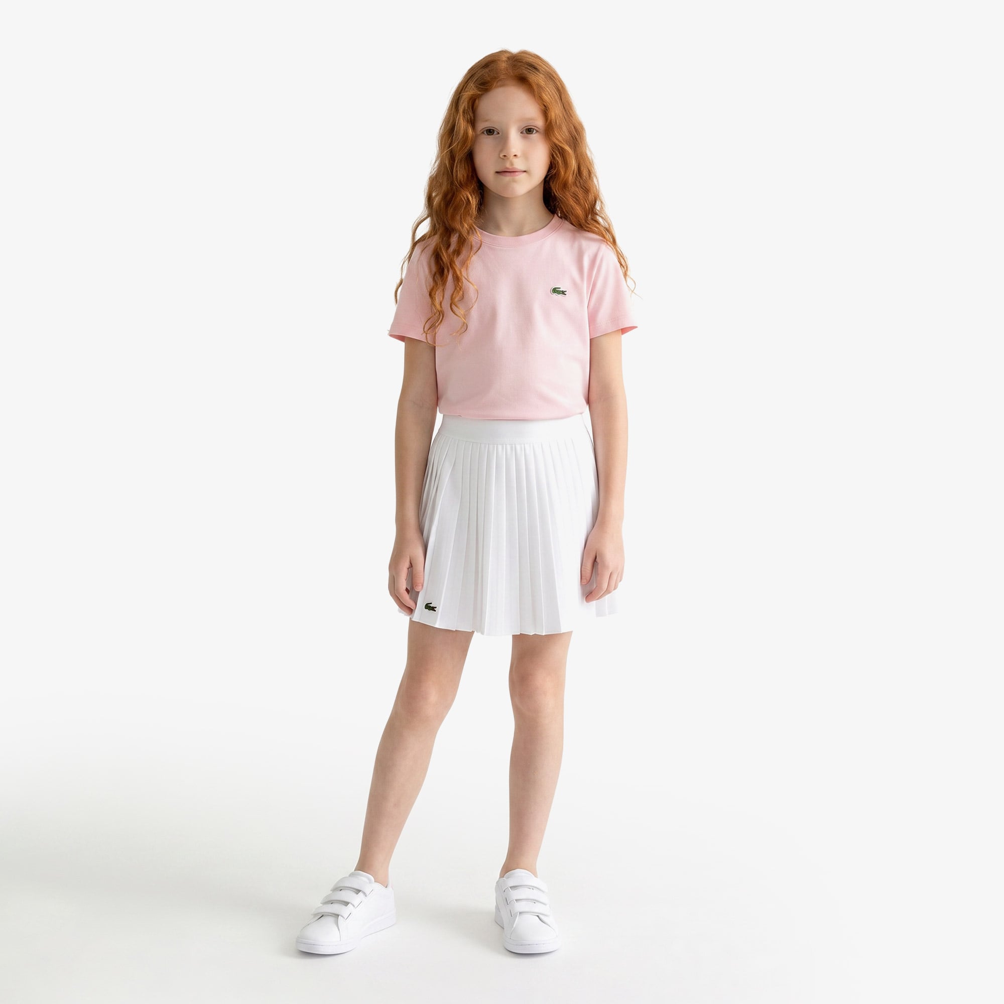 Lacoste Regular Fit Çocuk Pembe T-Shirt