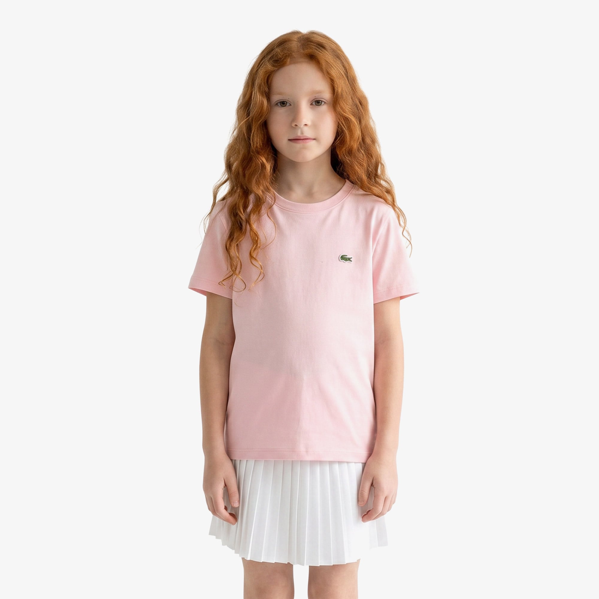 Lacoste Regular Fit Çocuk Pembe T-Shirt