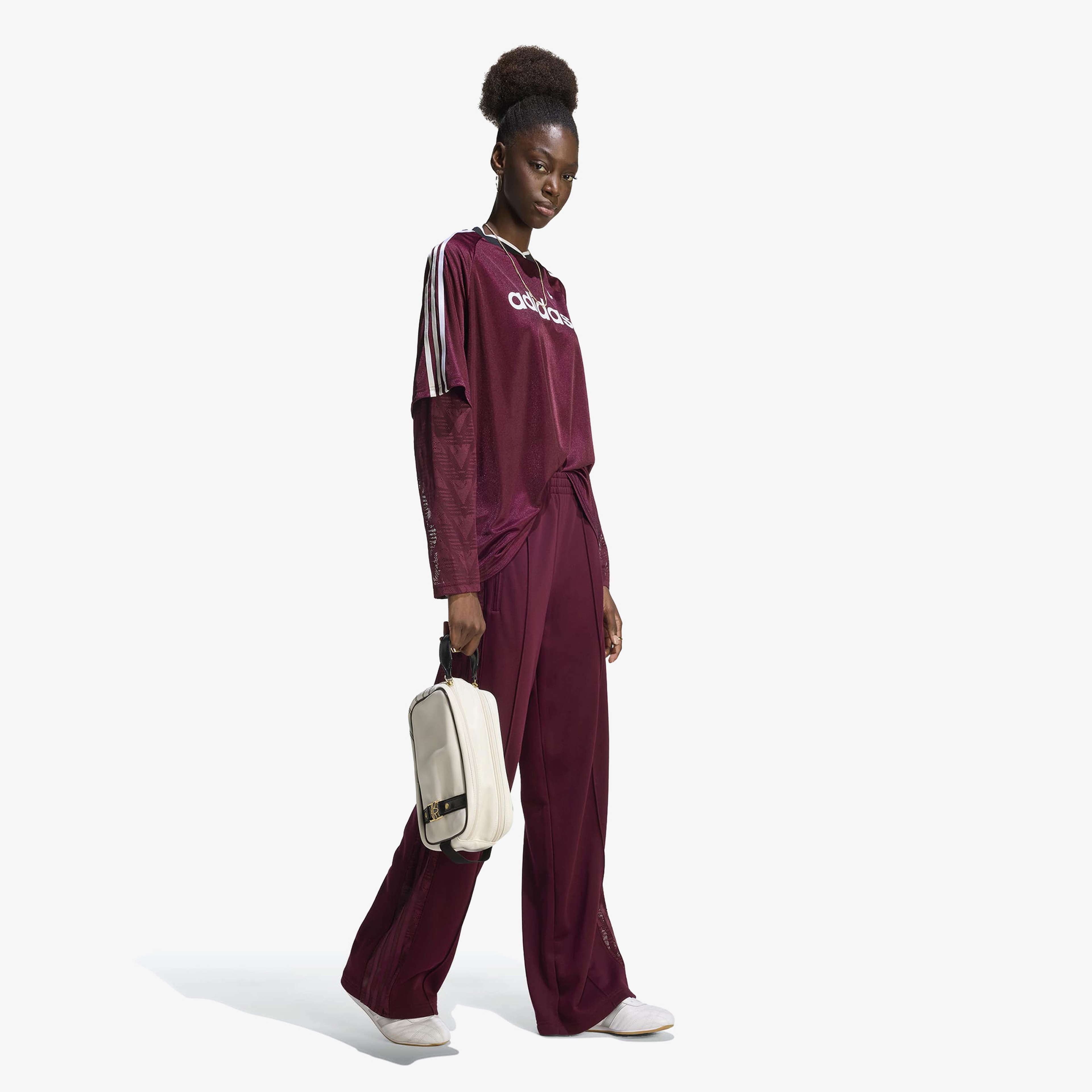 adidas Firebird Lace Kadın Bordo Eşofman Altı
