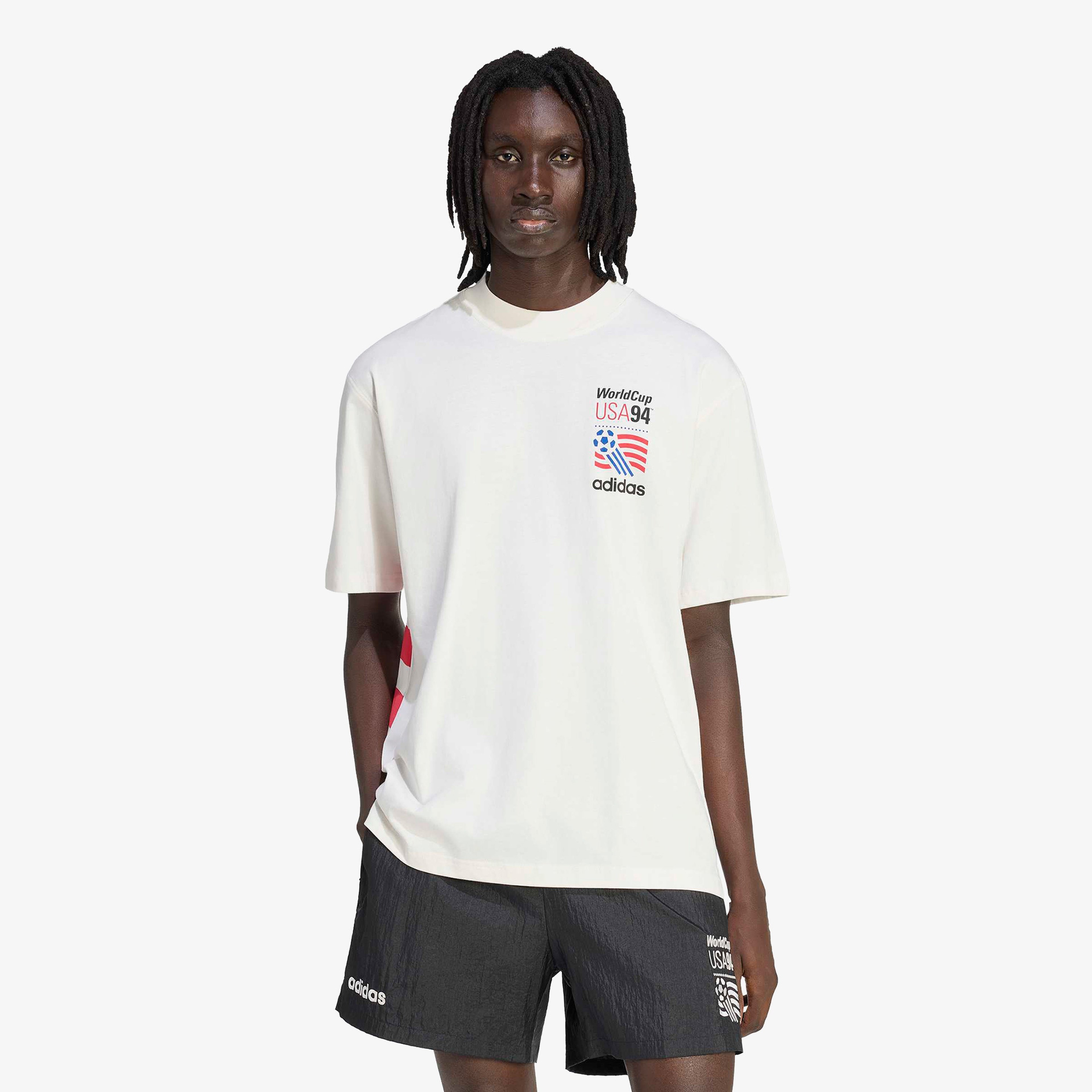 adidas World Cup USA 94 Erkek Beyaz T-Shirt