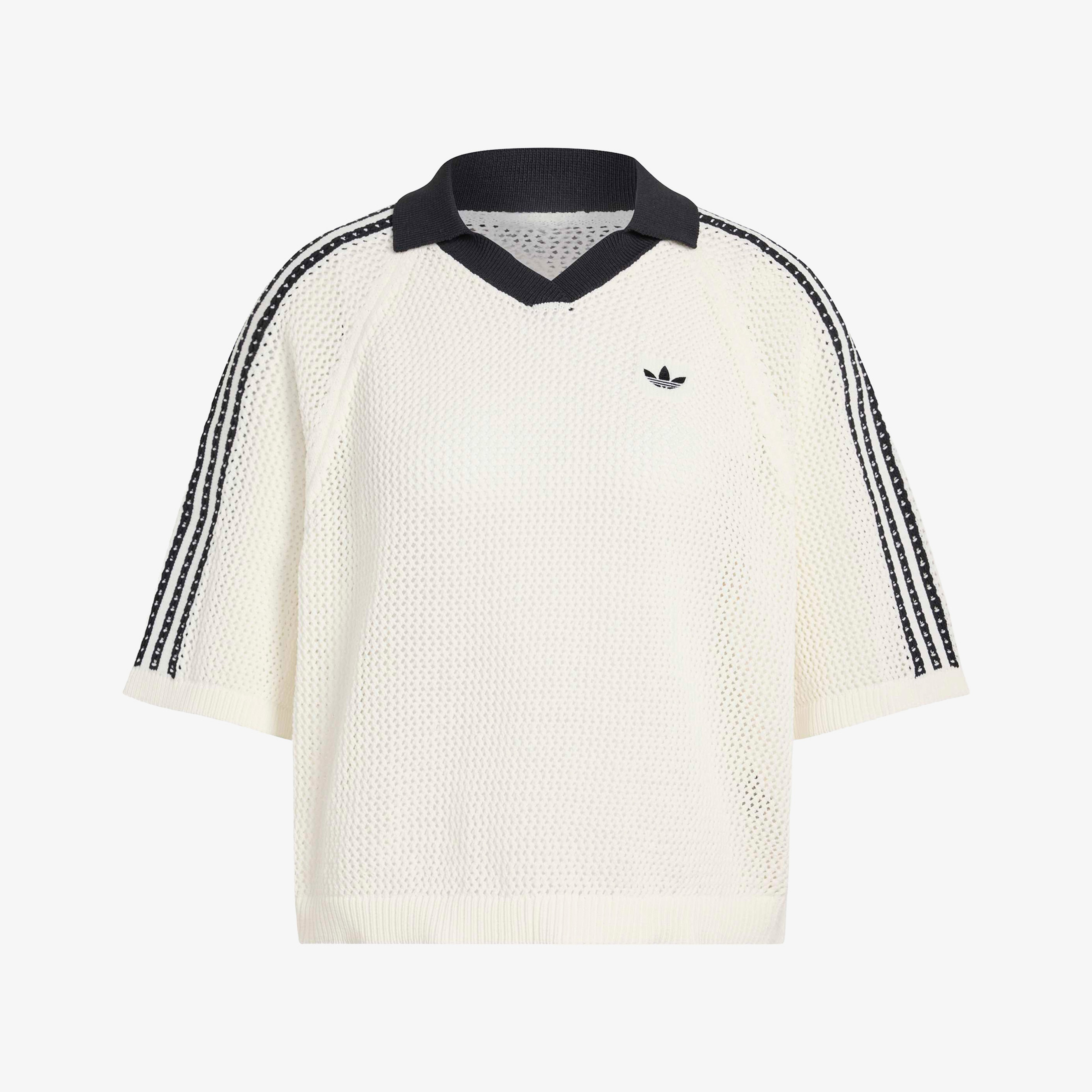 adidas Crochet Kadın Beyaz Polo