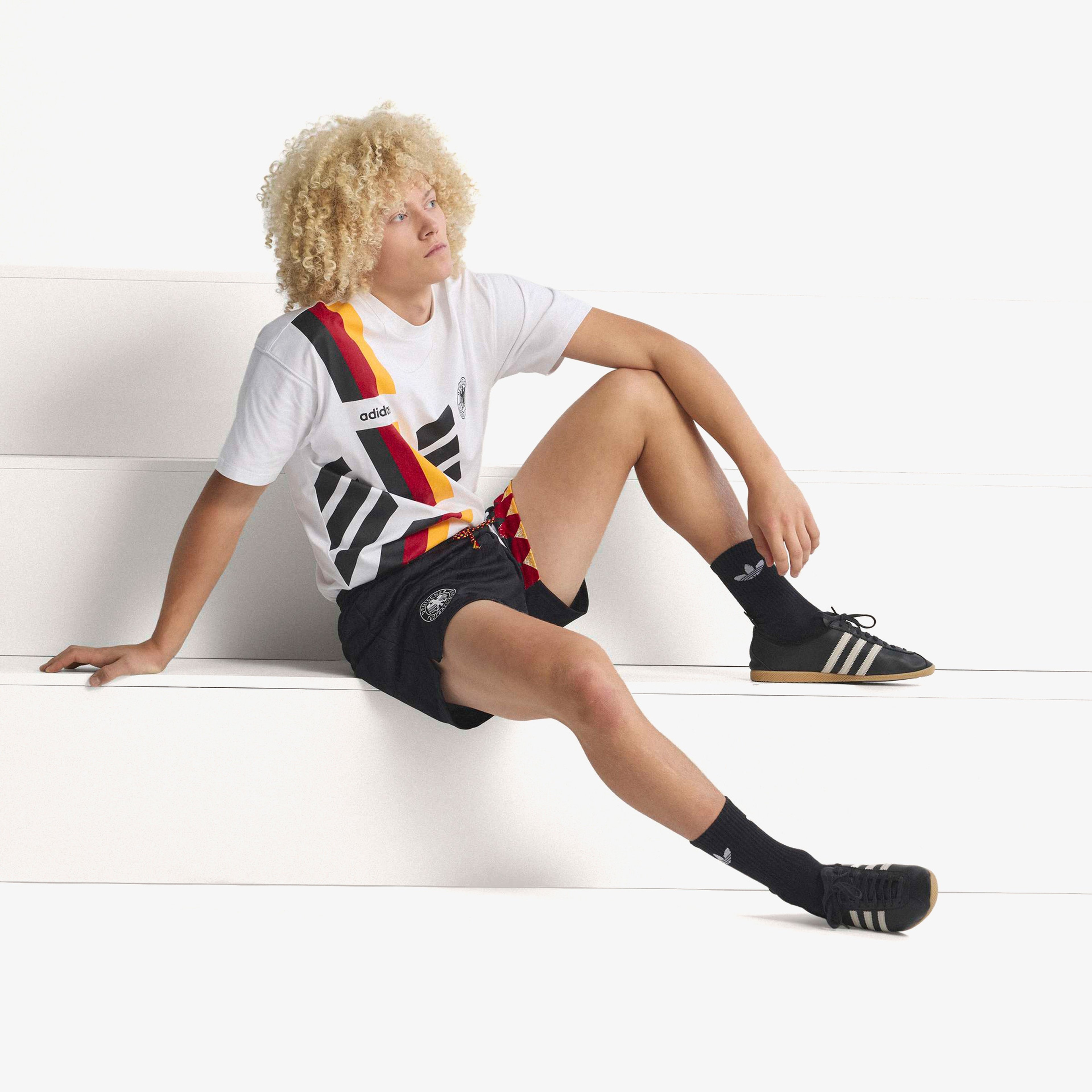 adidas Almanya Milli Takım Tee 94 Erkek Beyaz T-Shirt