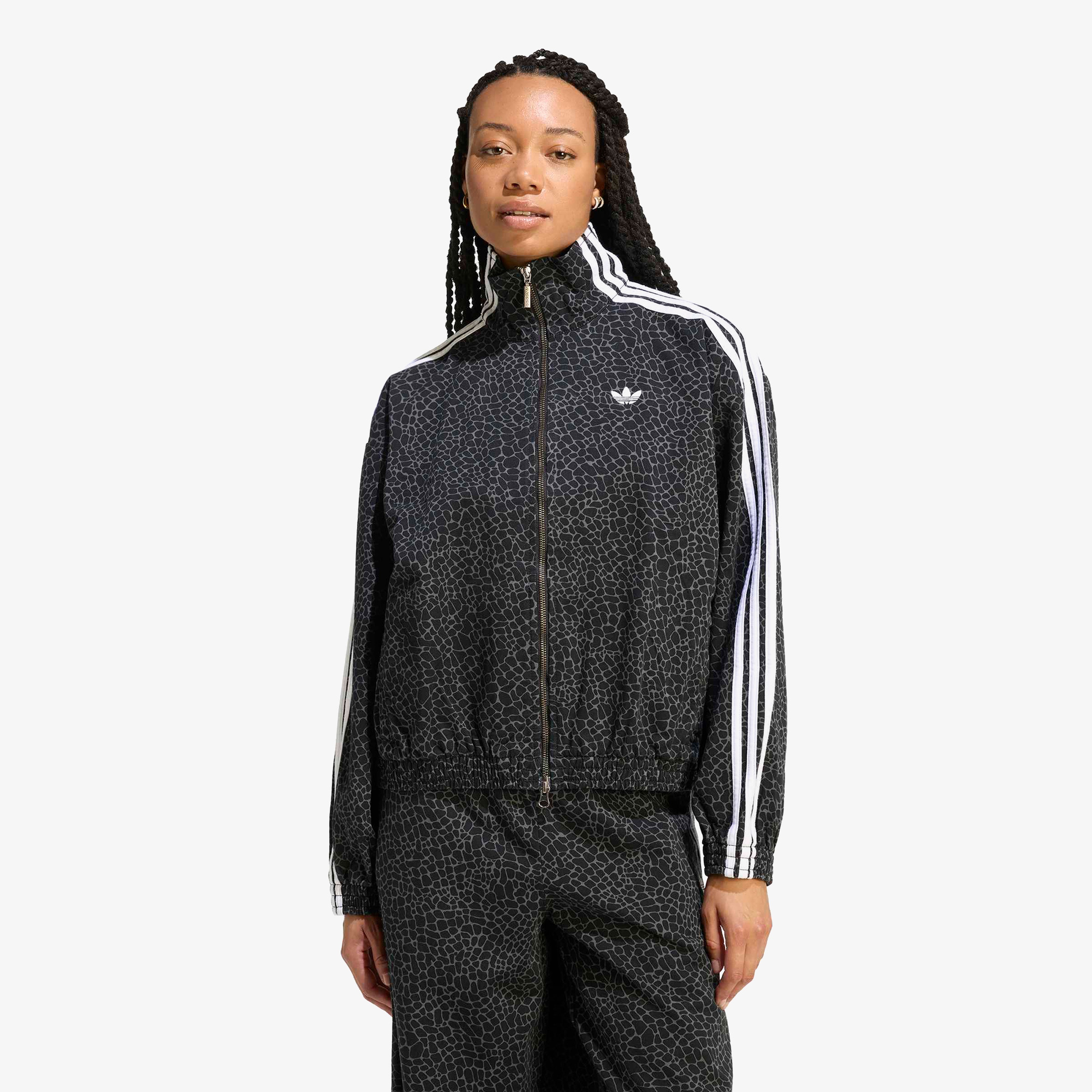 adidas Firebird Denim Kadın Siyah Ceket