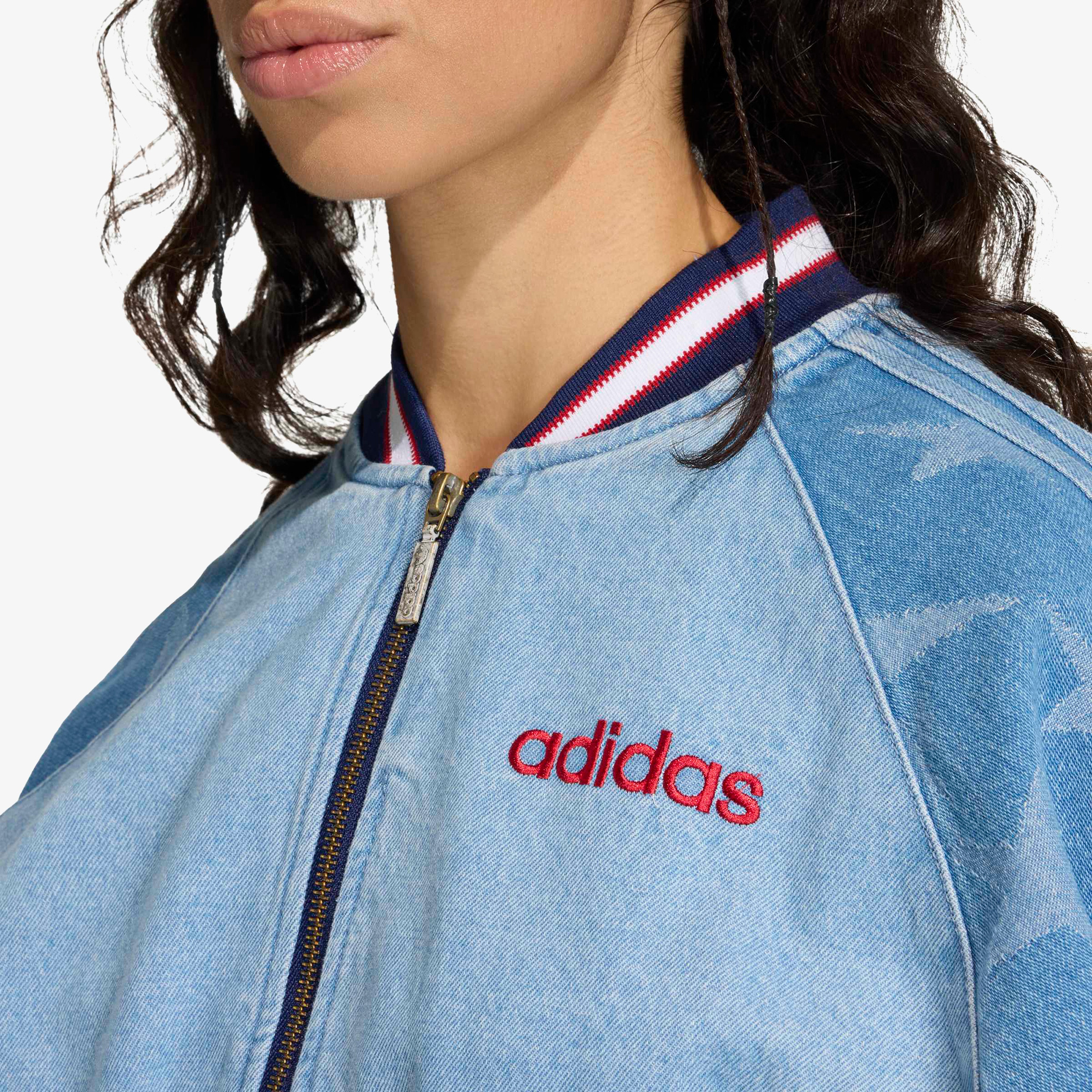 adidas Varsity Kadın Mavi Ceket