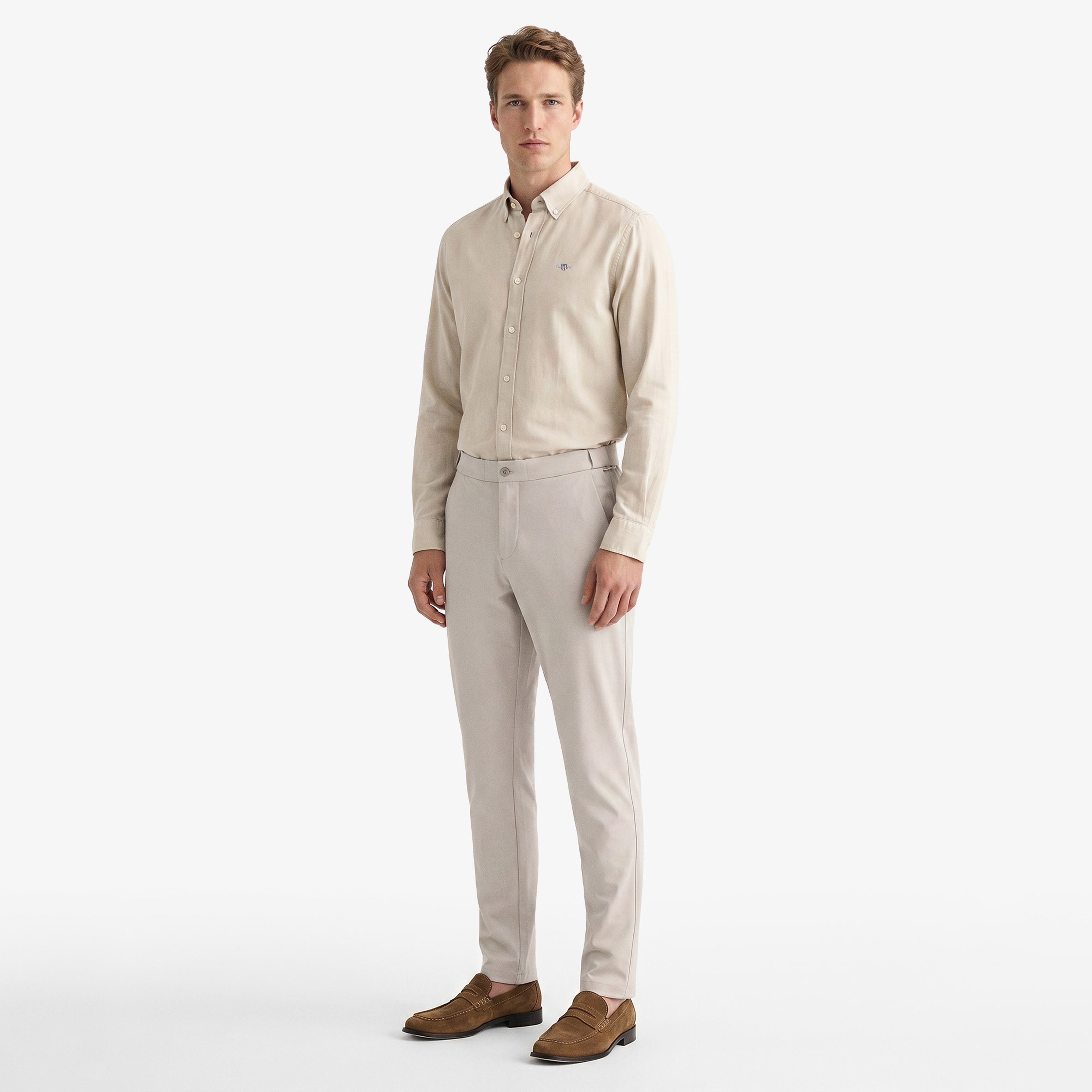 GANT Erkek Bej Regular Fit Smart Jogger Pantolon