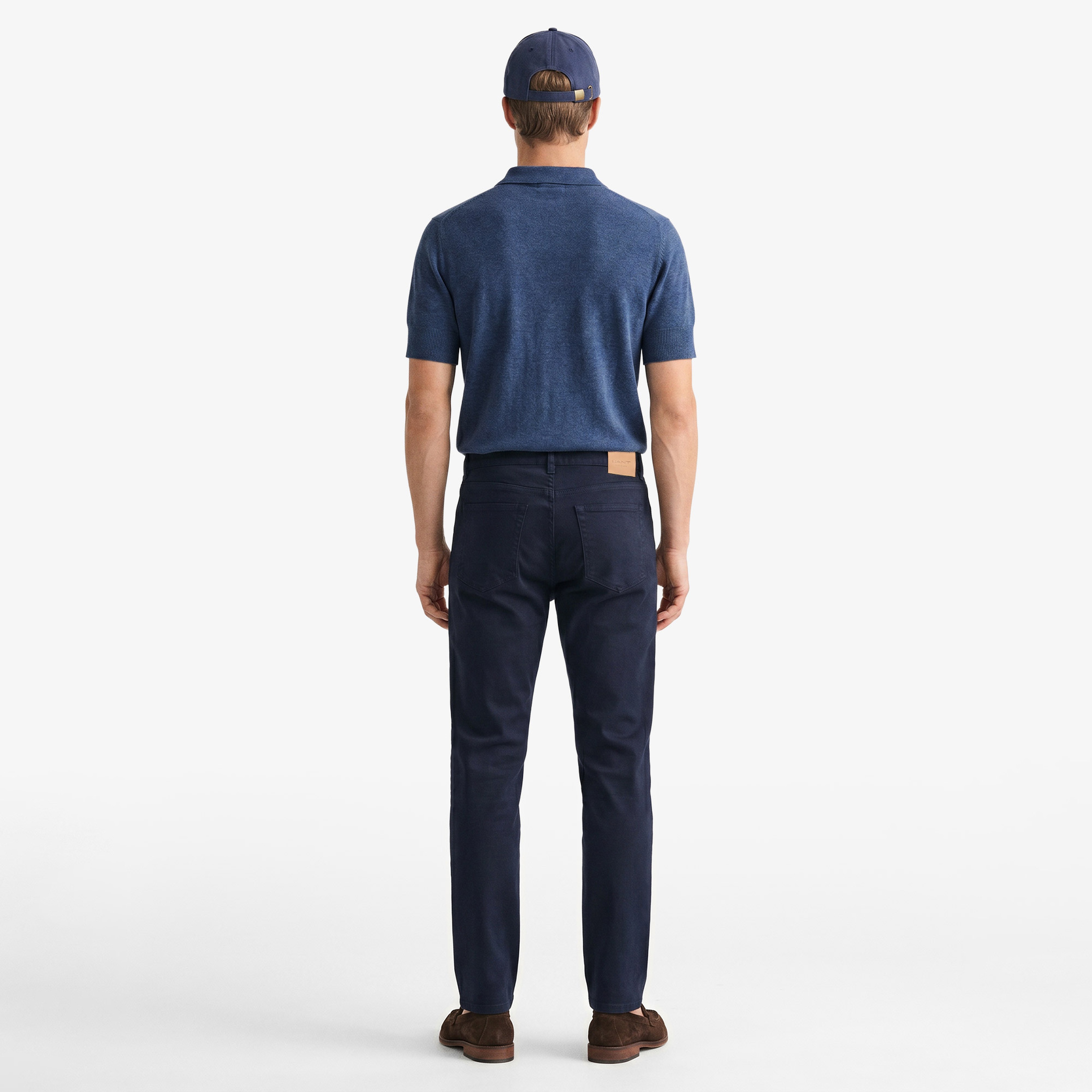 GANT Erkek Lacivert Slim Fit Jean