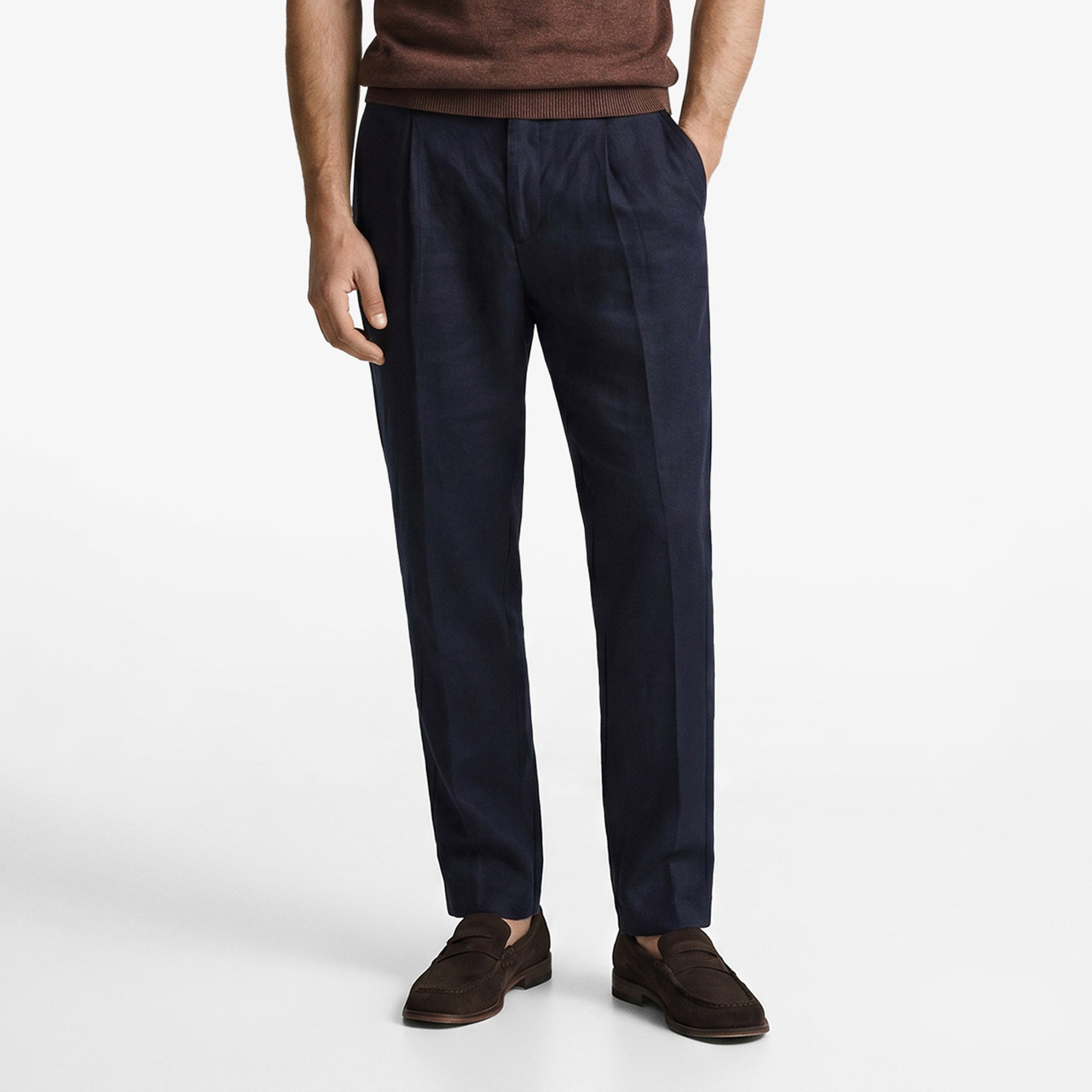 GANT Erkek Lacivert Regular Fit Pantolon