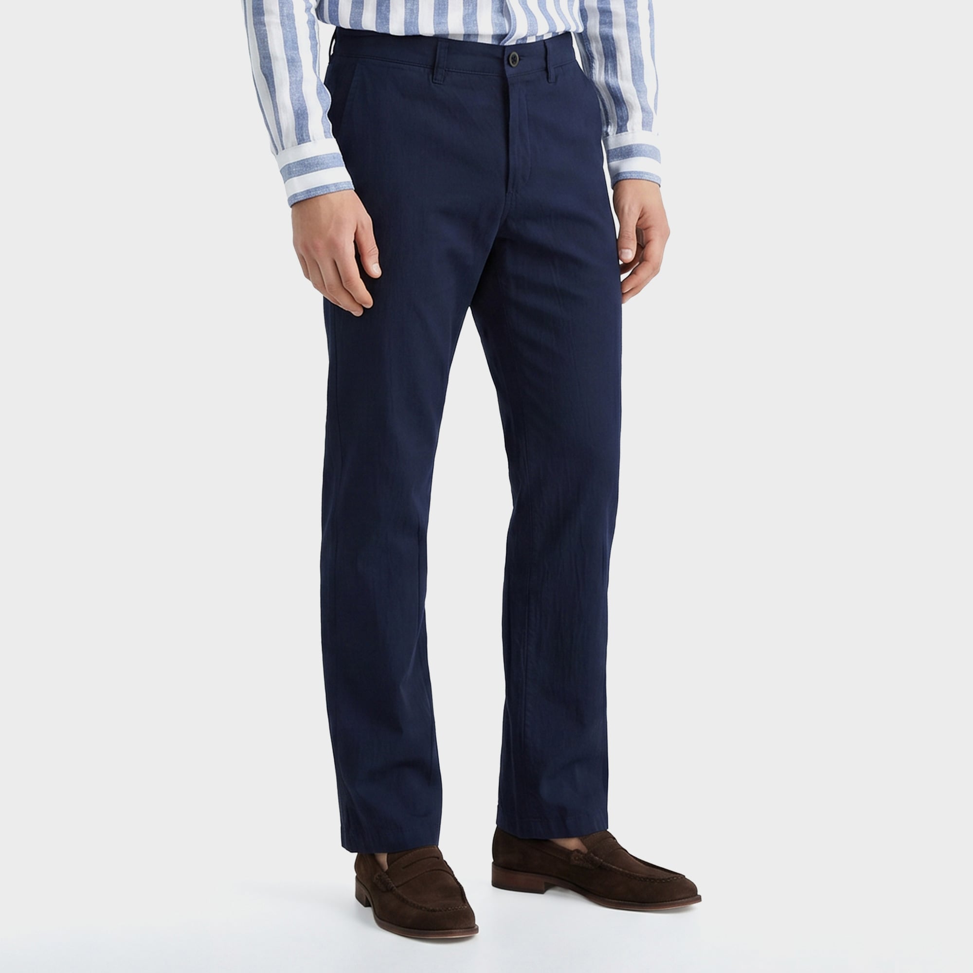 GANT Erkek Lacivert Regular Fit Pantolon