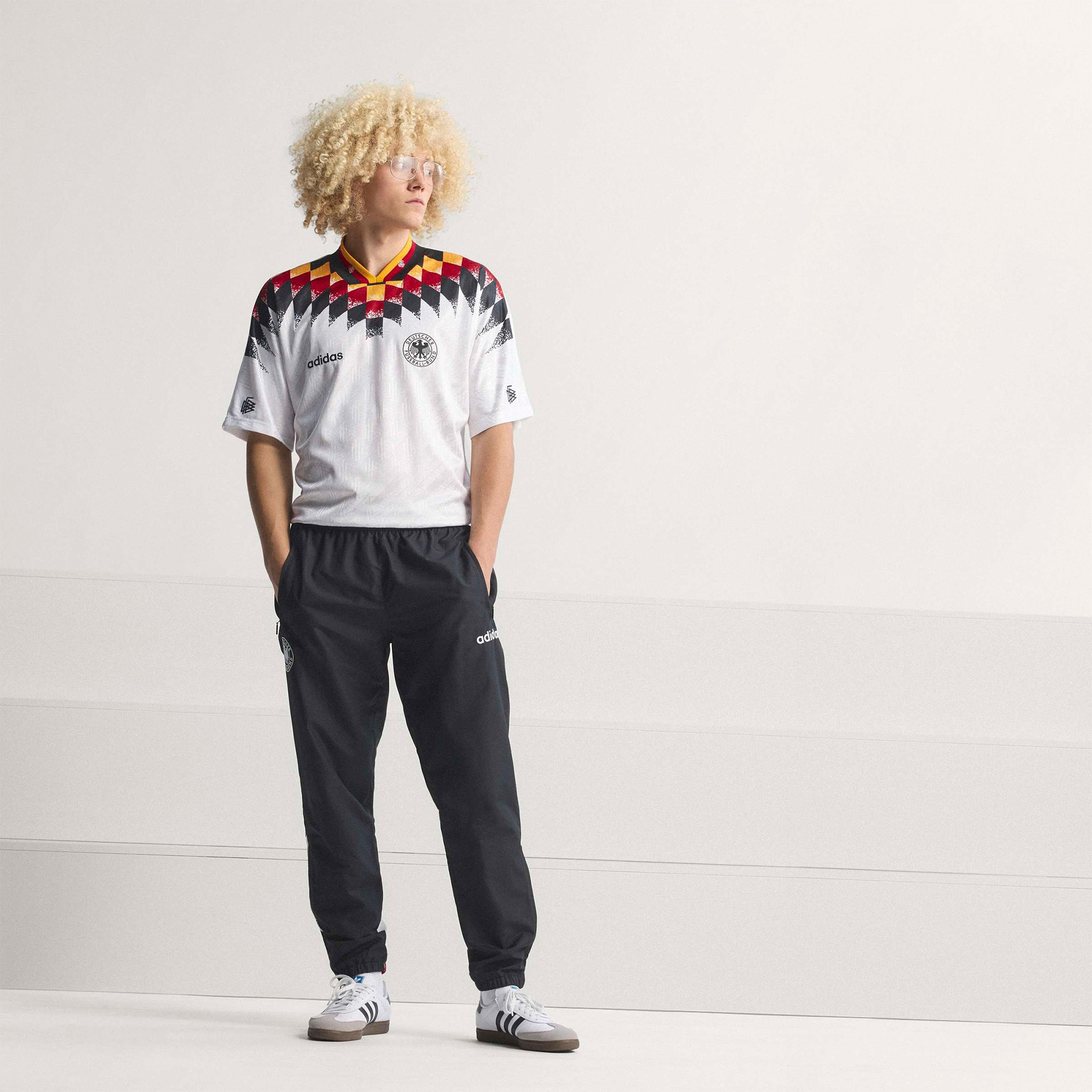 adidas Performance DFB TP 94 Erkek Siyah Eşofman Altı