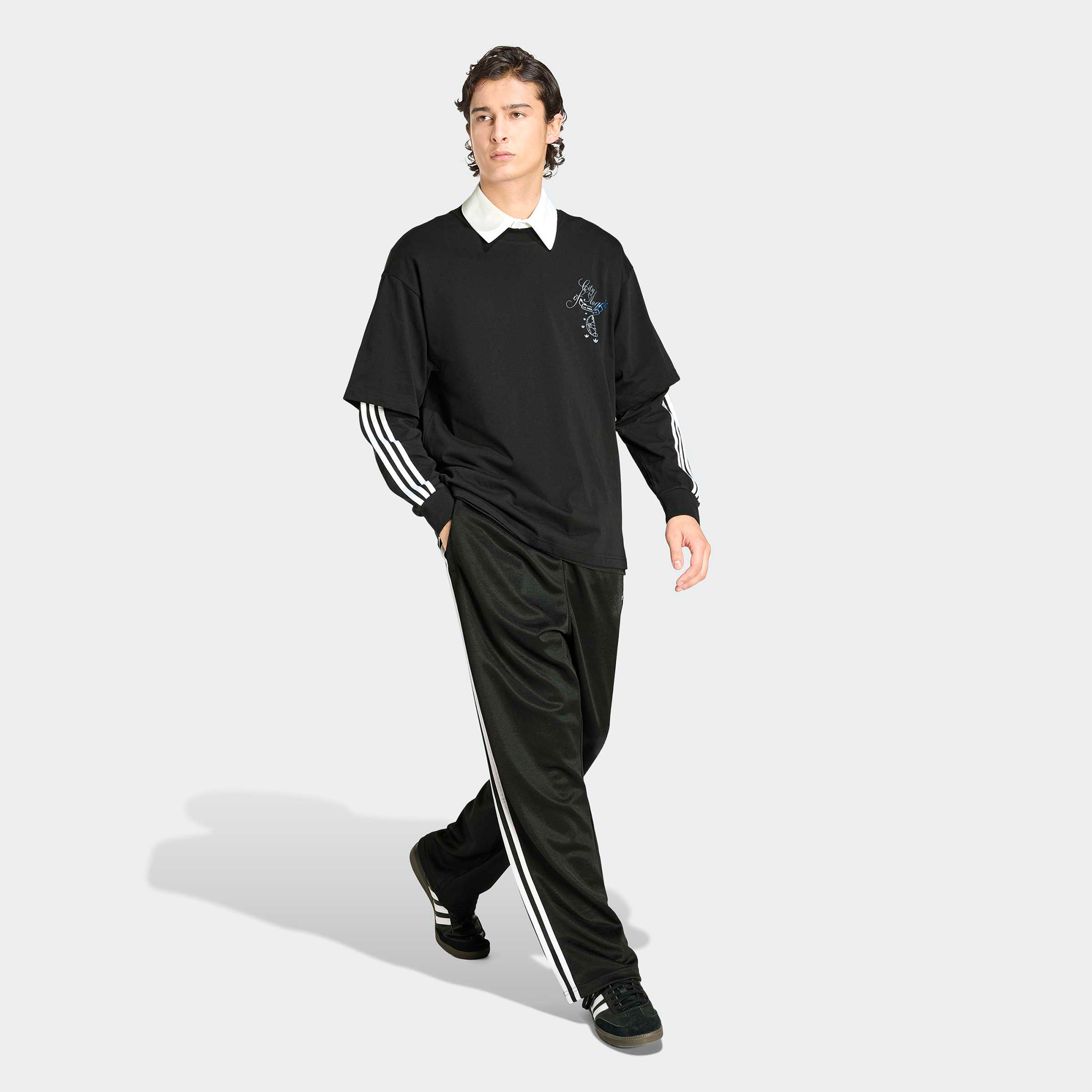 adidas La City Erkek Siyah T-Shirt