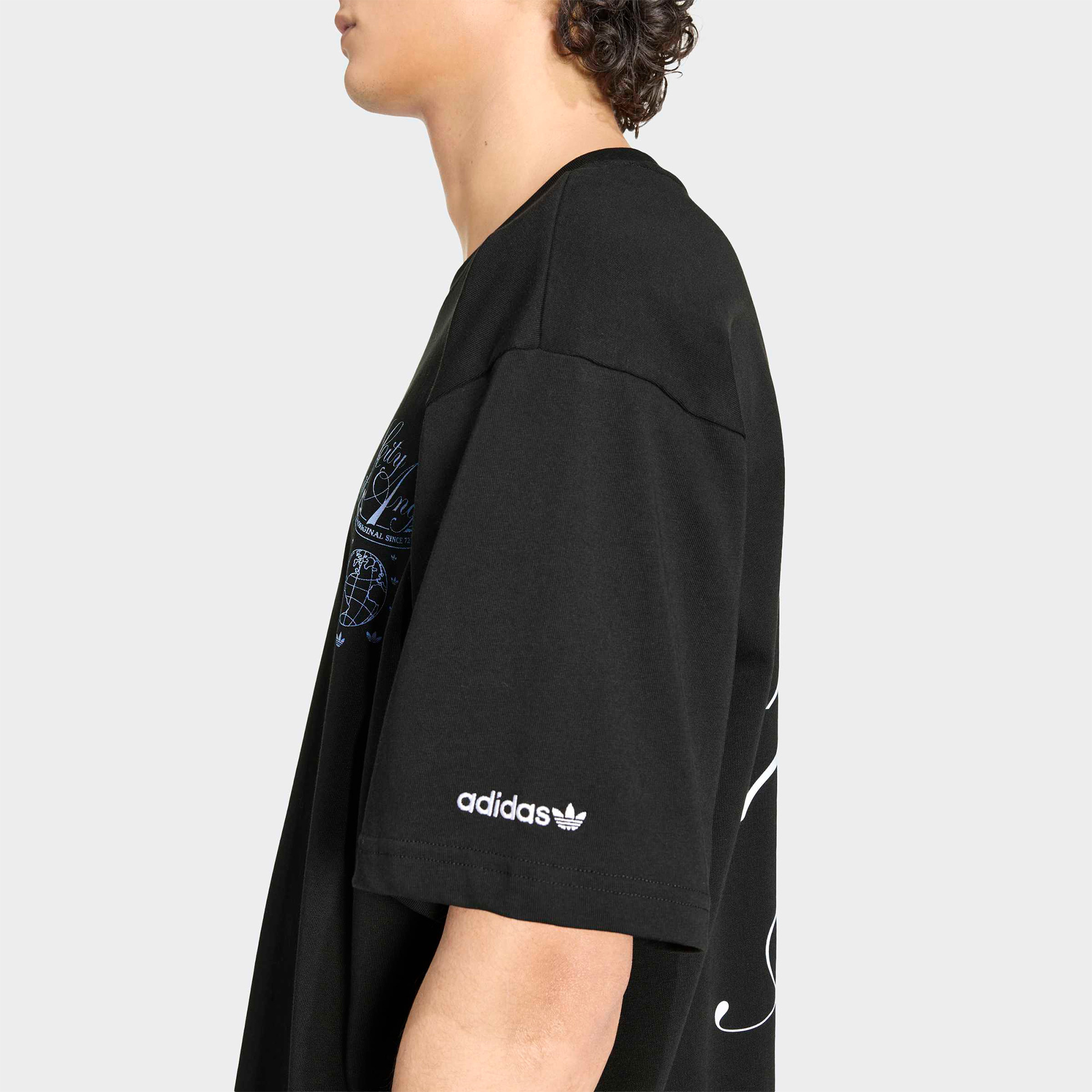 adidas La City Erkek Siyah T-Shirt