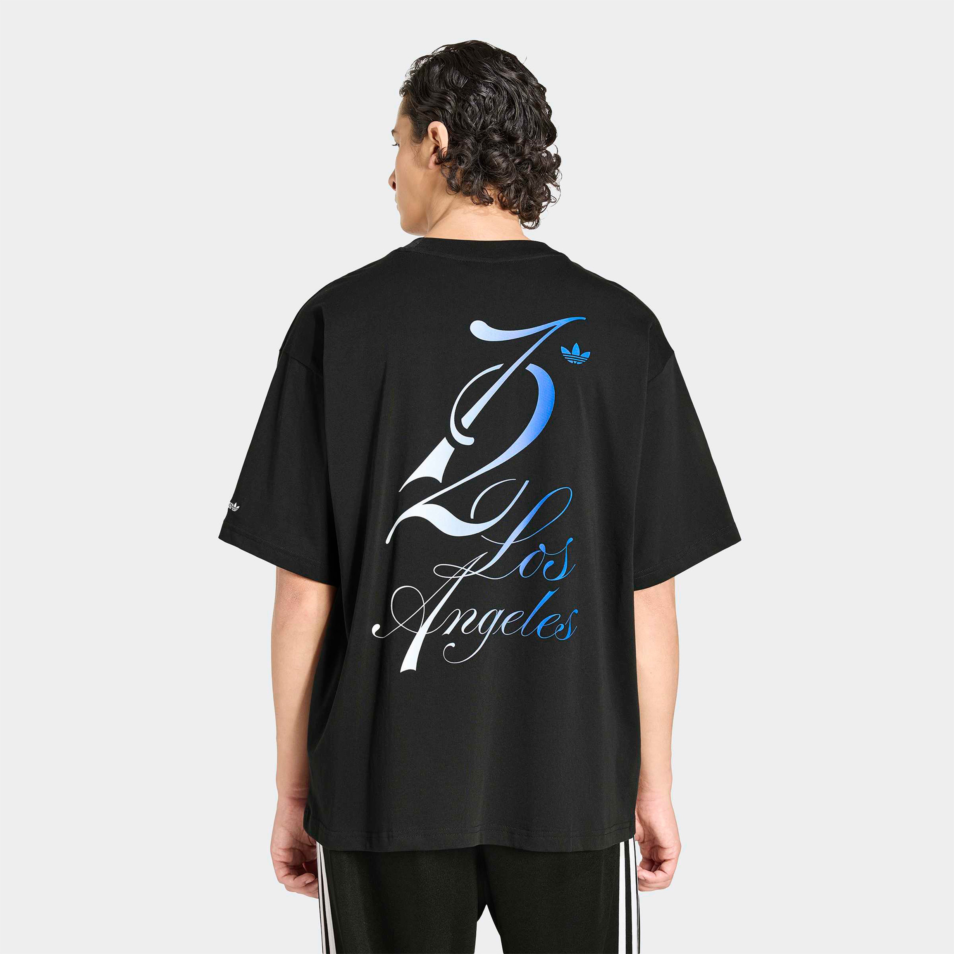 adidas La City Erkek Siyah T-Shirt