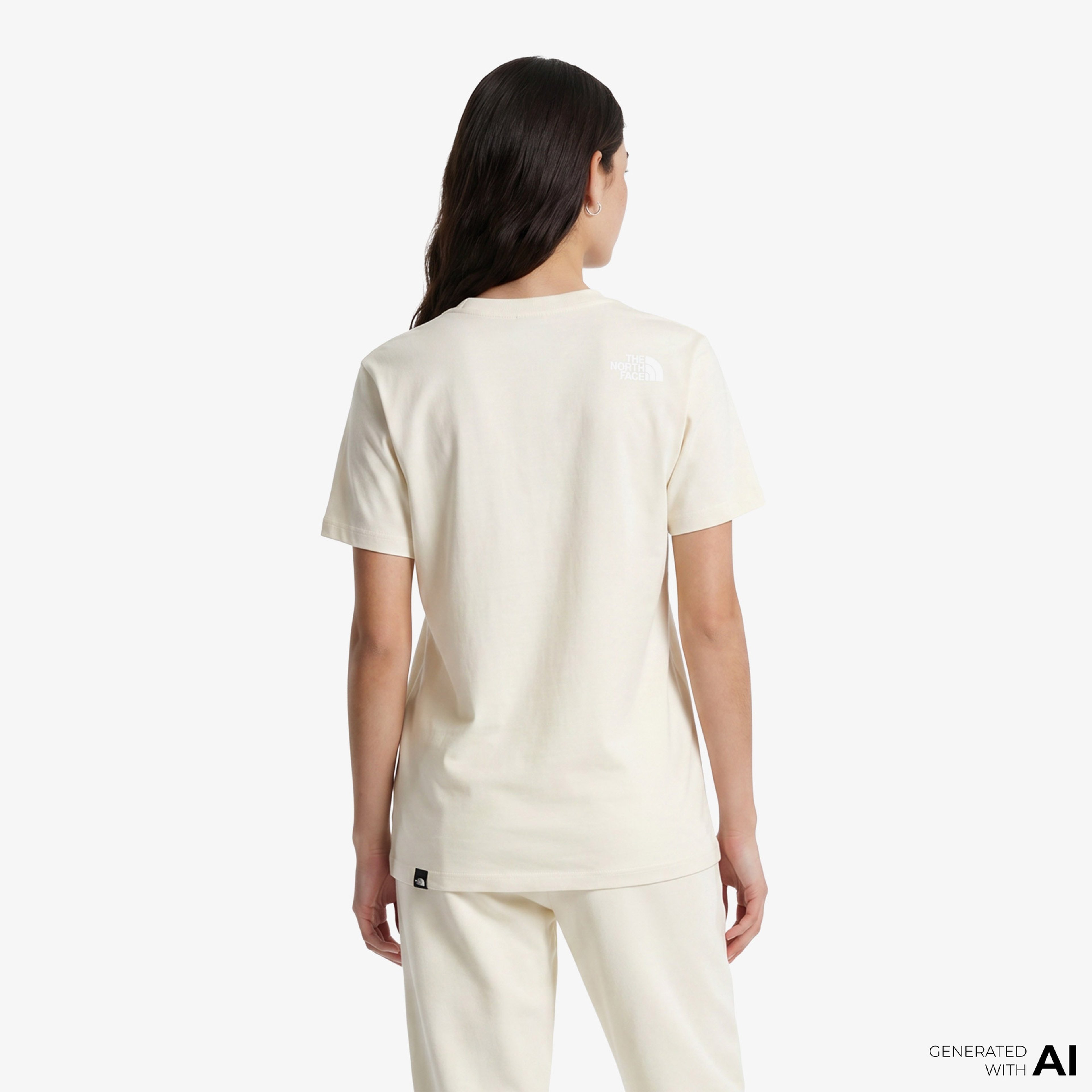 The North Face Blanca Regular Short Sleeve Kadın Beyaz T-Shirt