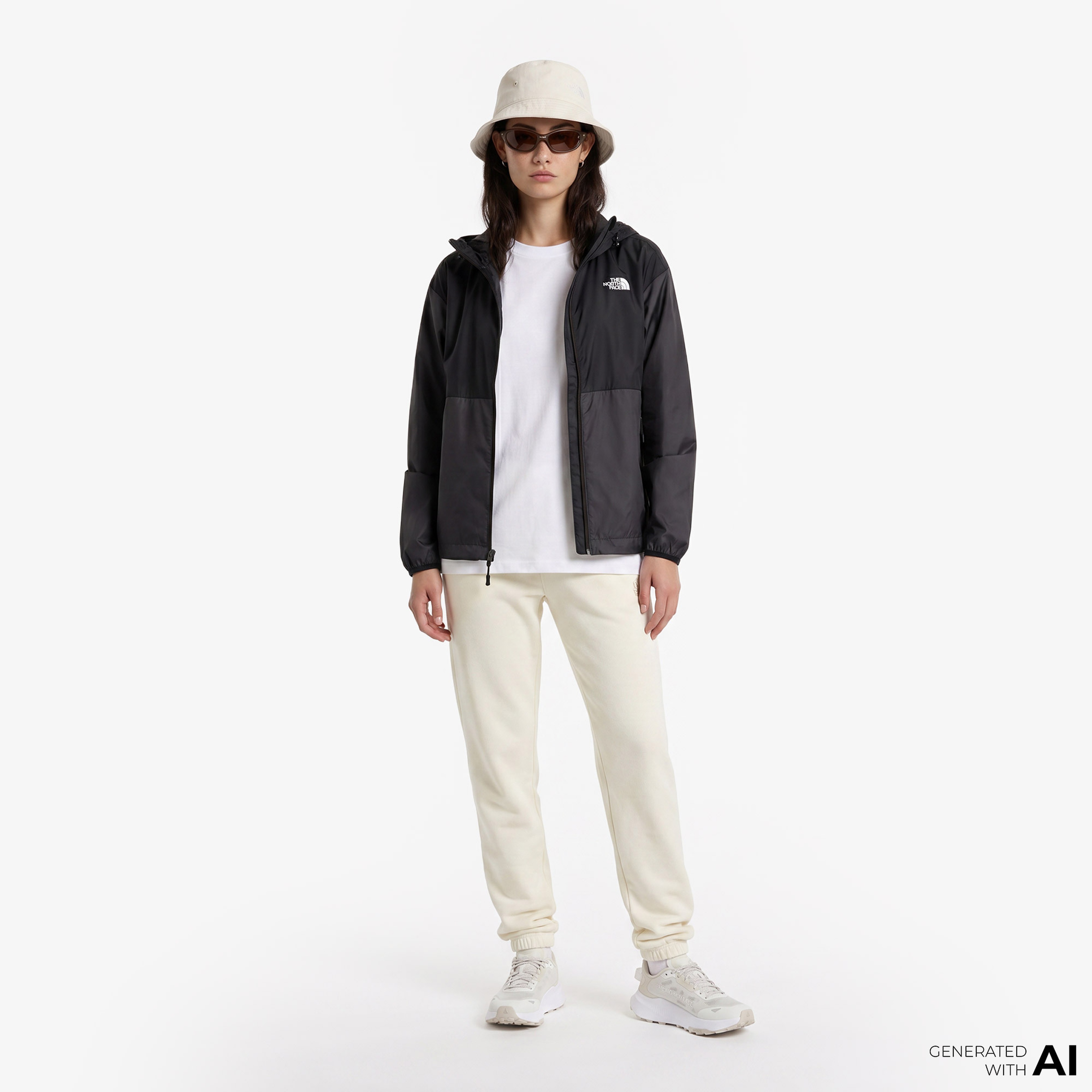 The North Face Odles Wind Kadın Siyah Outdoor Ceket
