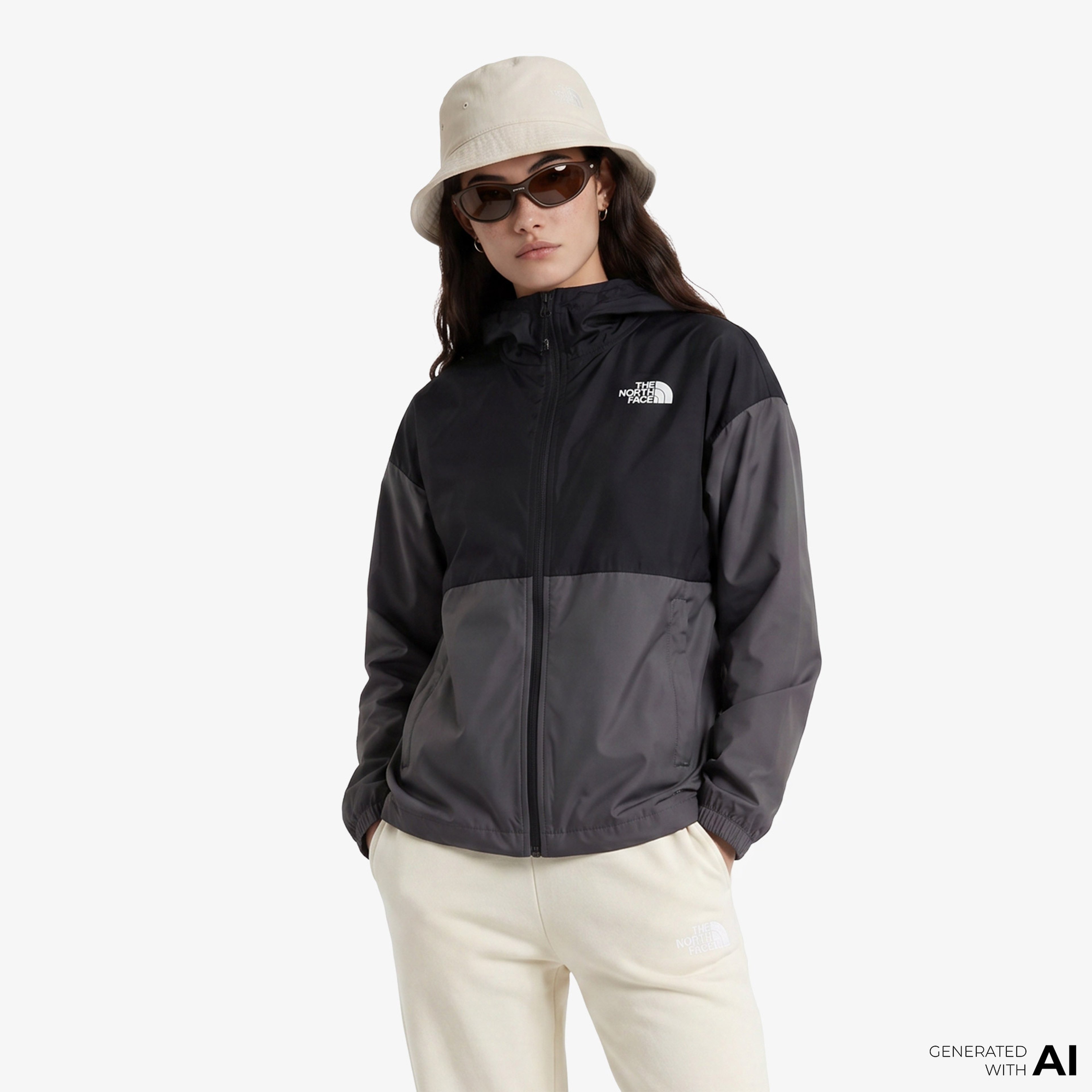 The North Face Odles Wind Kadın Siyah Outdoor Ceket