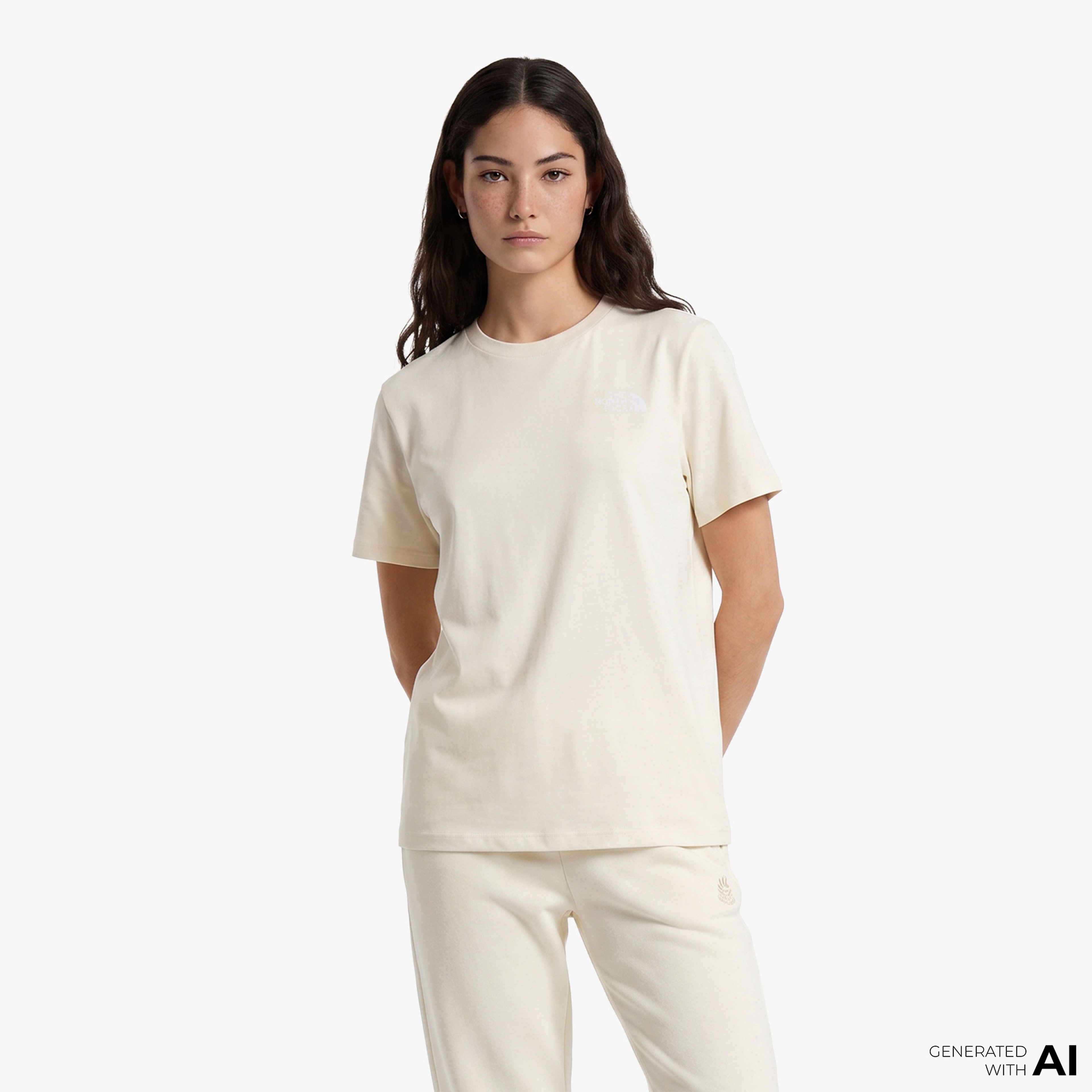 The North Face Blanca Regular Short Sleeve Kadın Beyaz T-Shirt